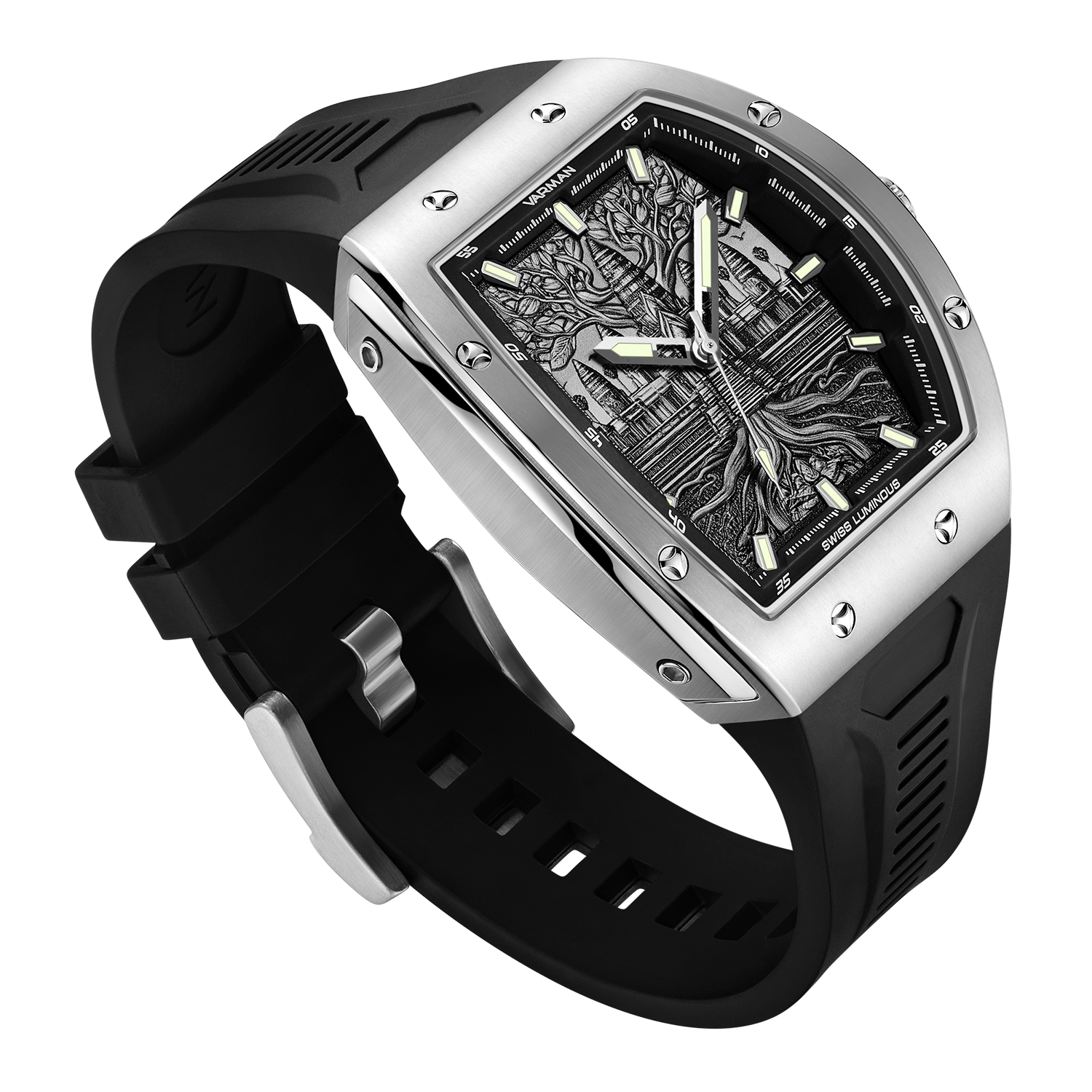 Varman The Angkor Titanium Shadow Grey