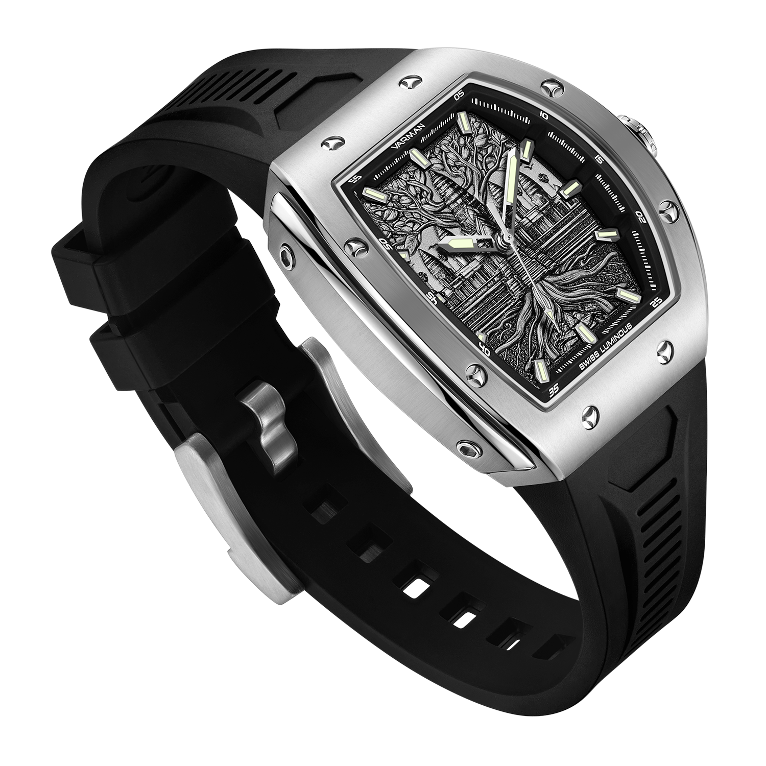 Varman The Angkor Titanium Shadow Grey Lady