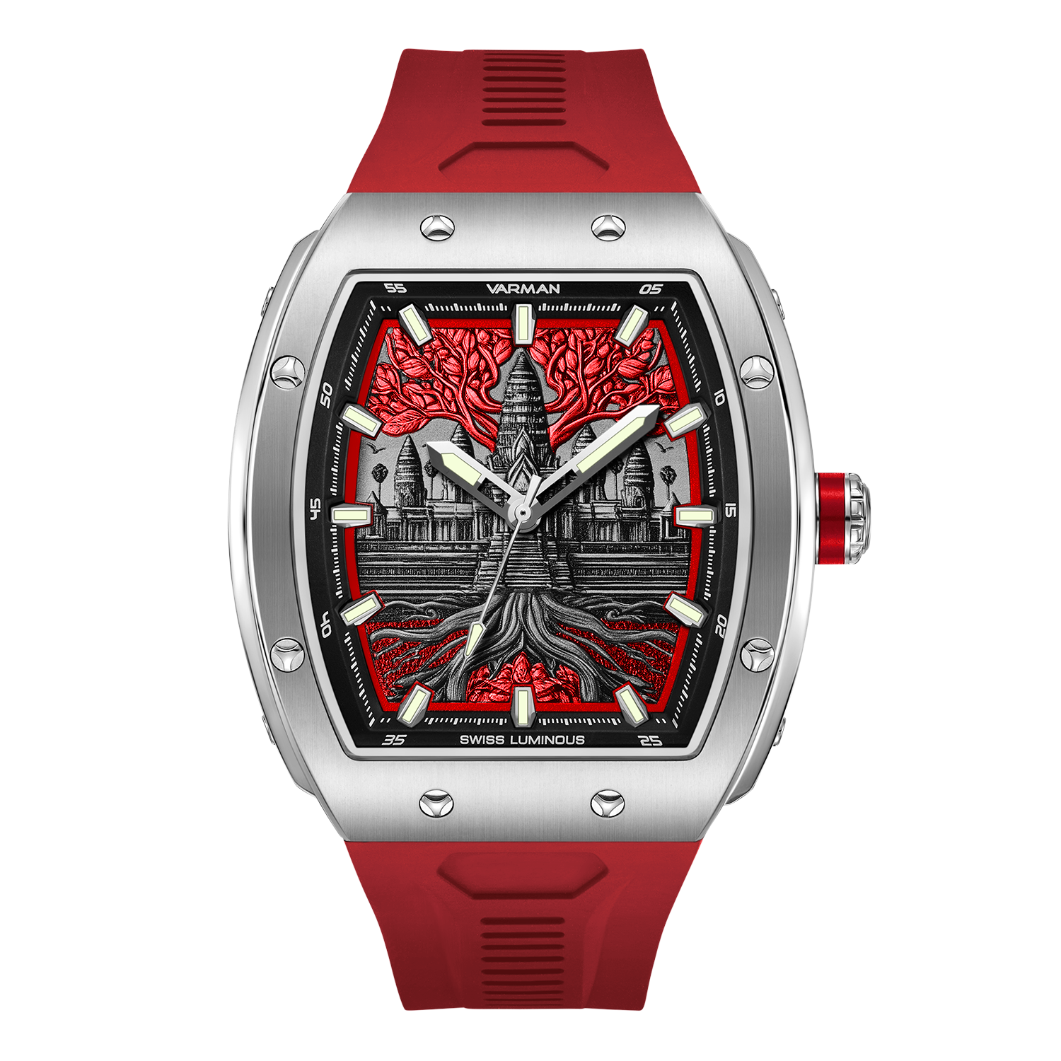 Varman The Angkor Titanium Candy Red