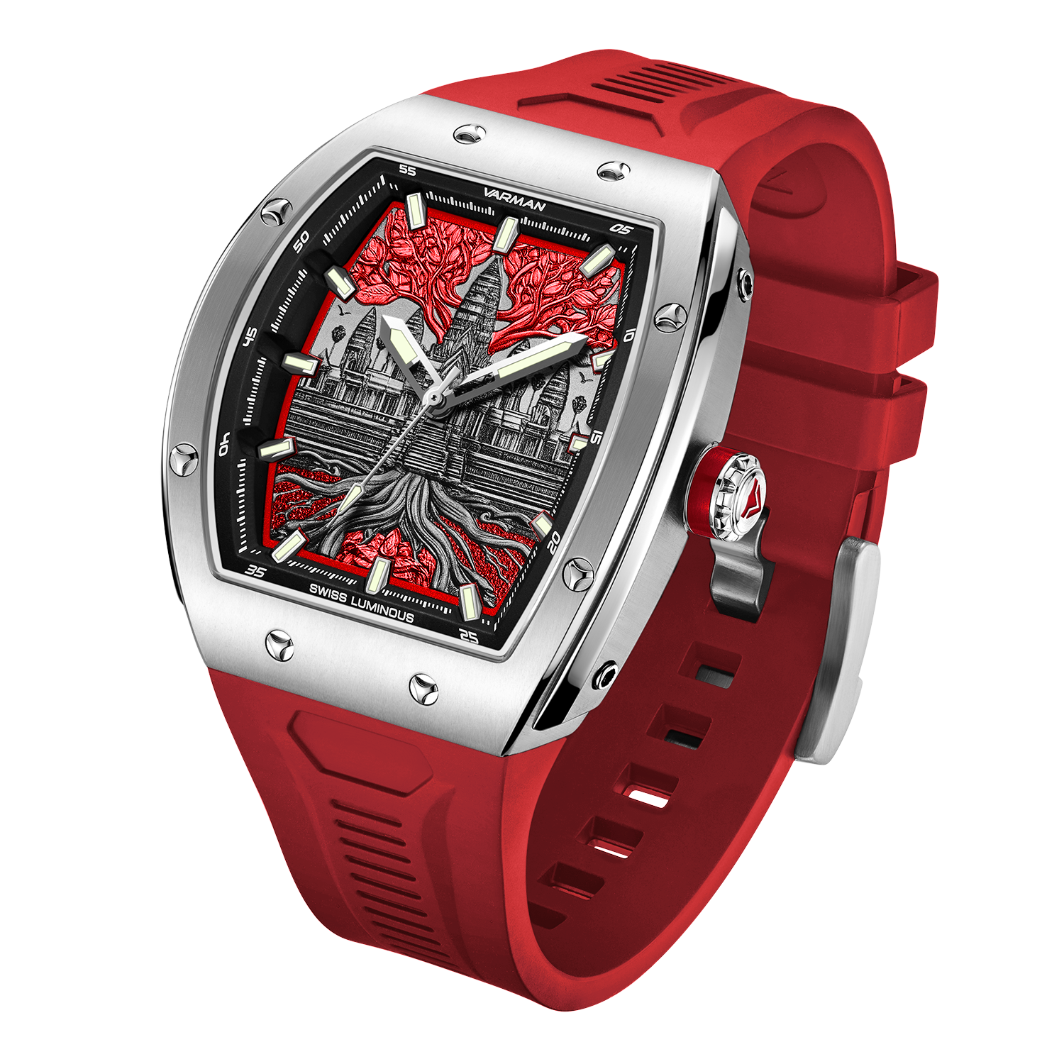 Varman The Angkor Titanium Candy Red