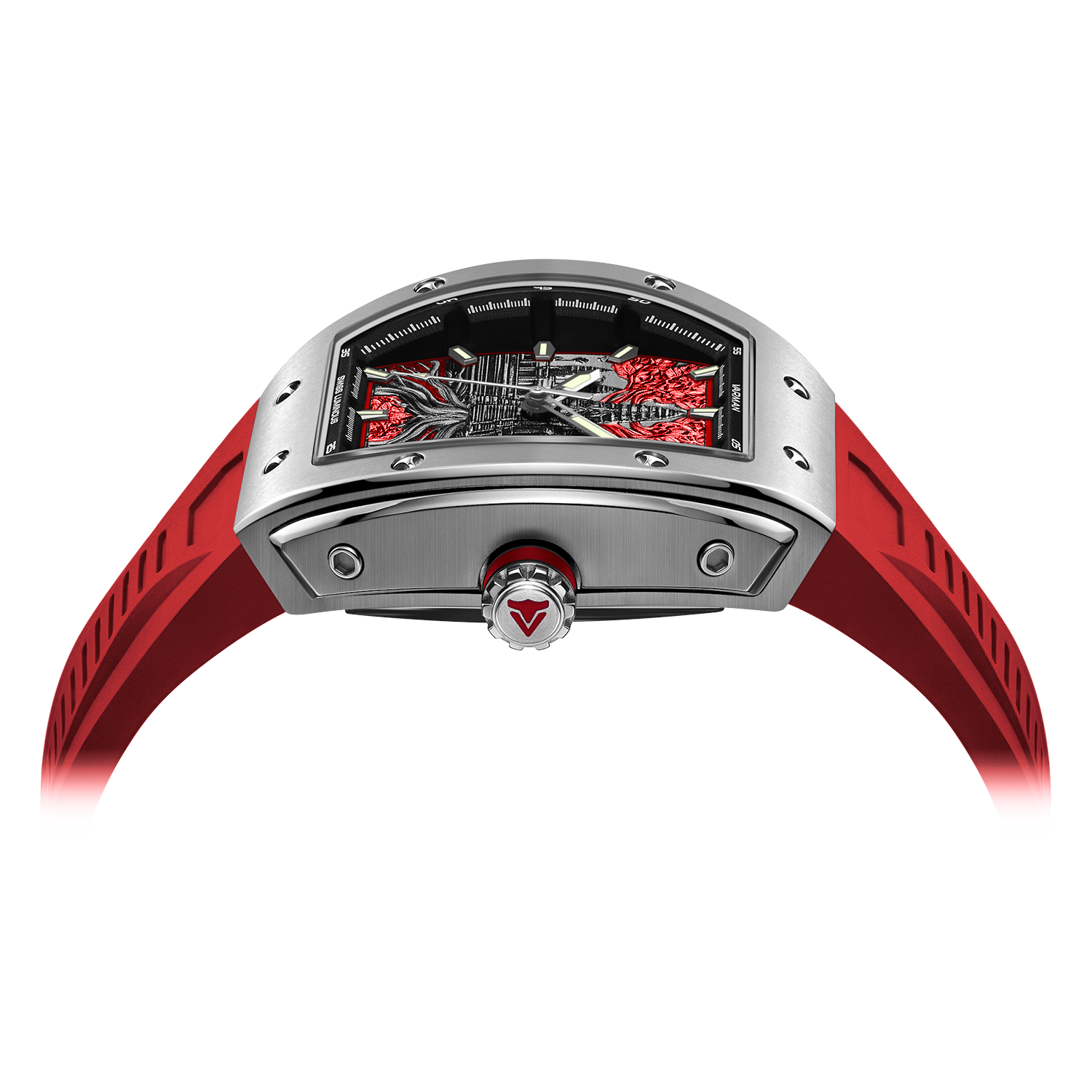 Varman The Angkor Titanium Candy Red Lady