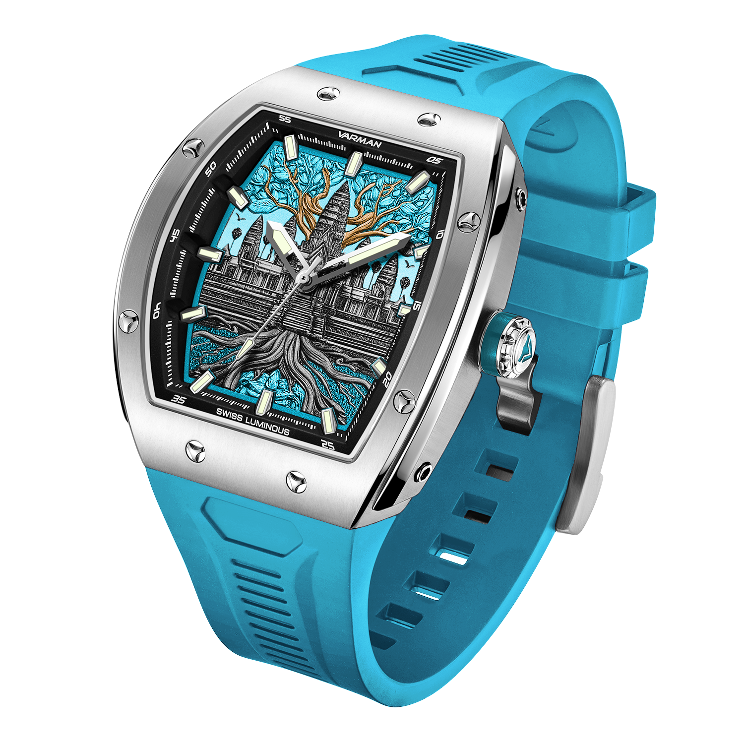 Varman The Angkor Titanium Tropical Blue