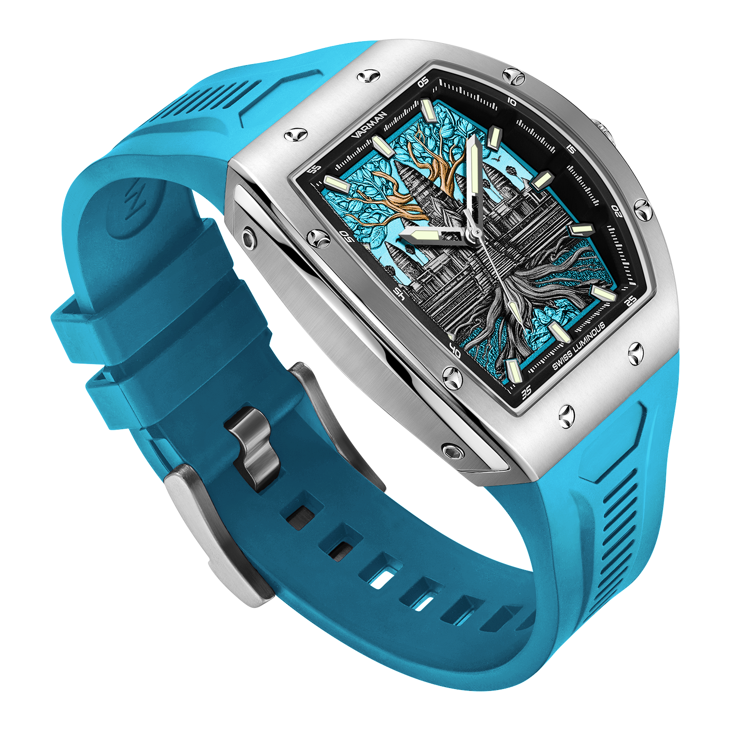 Varman The Angkor Titanium Tropical Blue