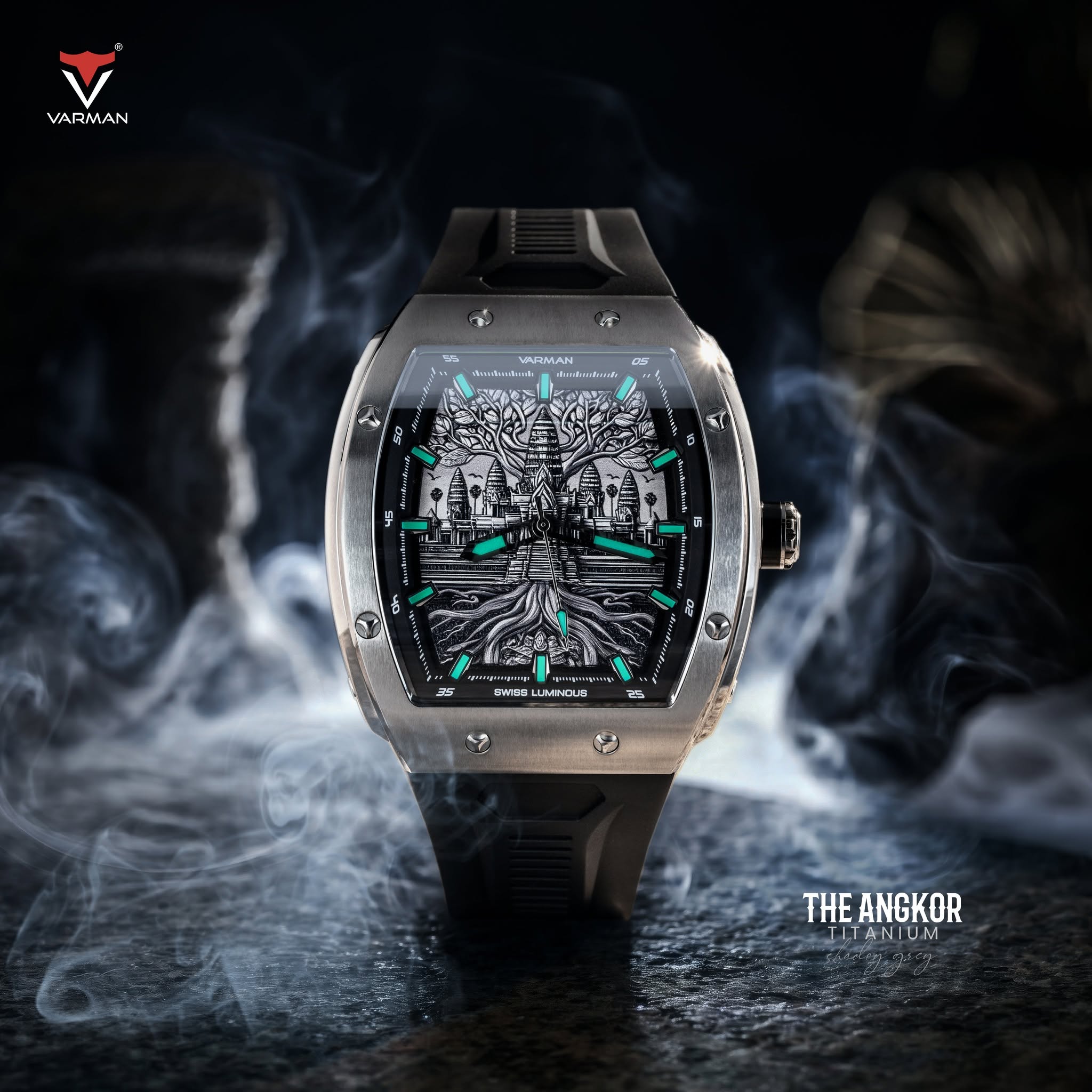 Varman The Angkor Titanium Shadow Grey