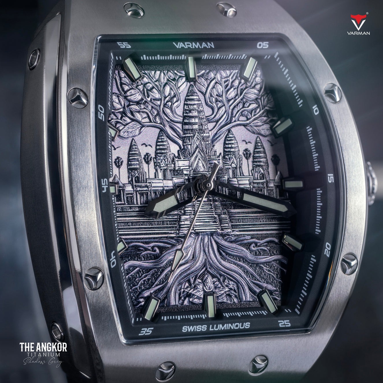 Varman The Angkor Titanium Shadow Grey