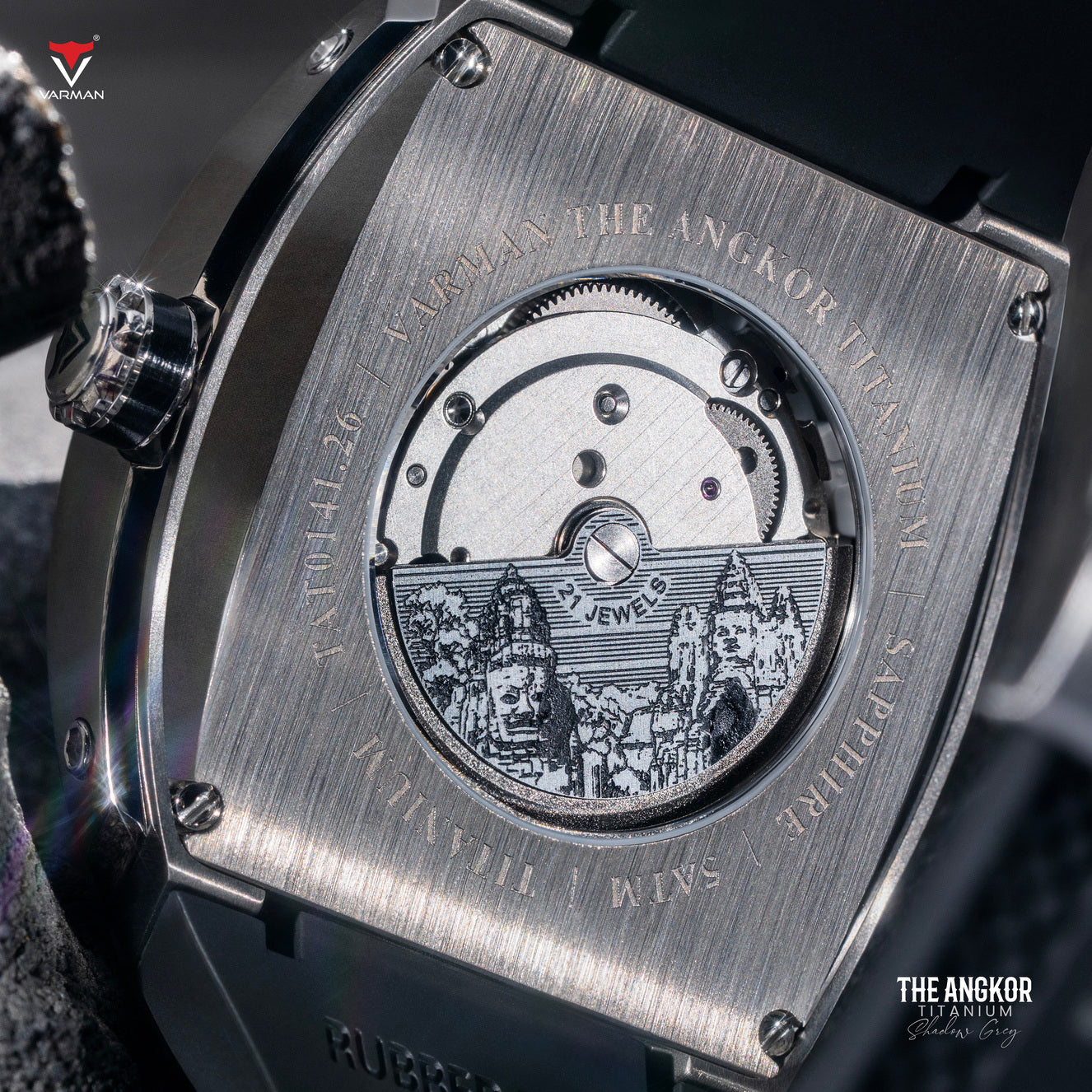 Varman The Angkor Titanium Shadow Grey