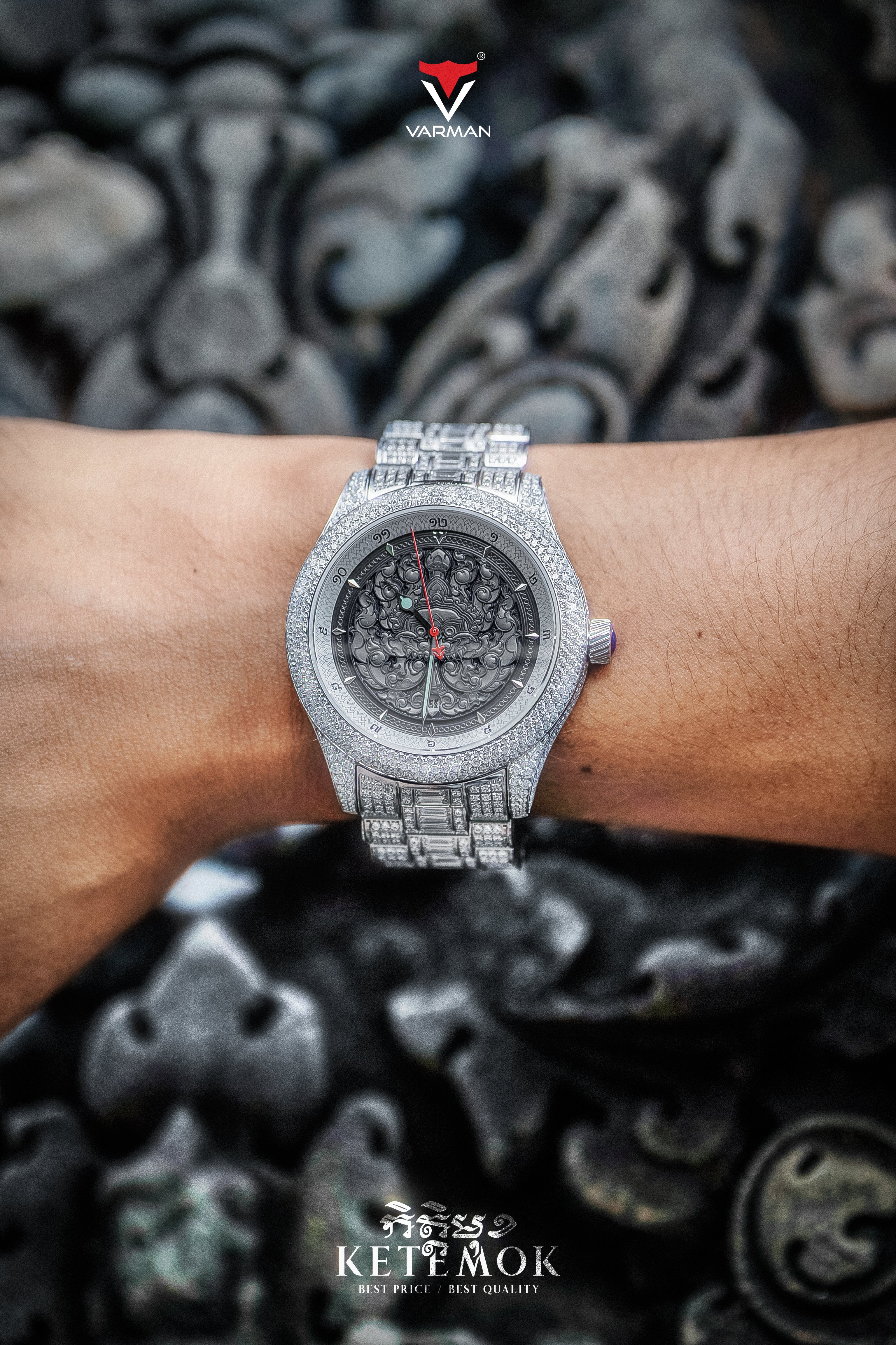 VARMAN THE KETEMOK BLACK-SILVER (For Men)
