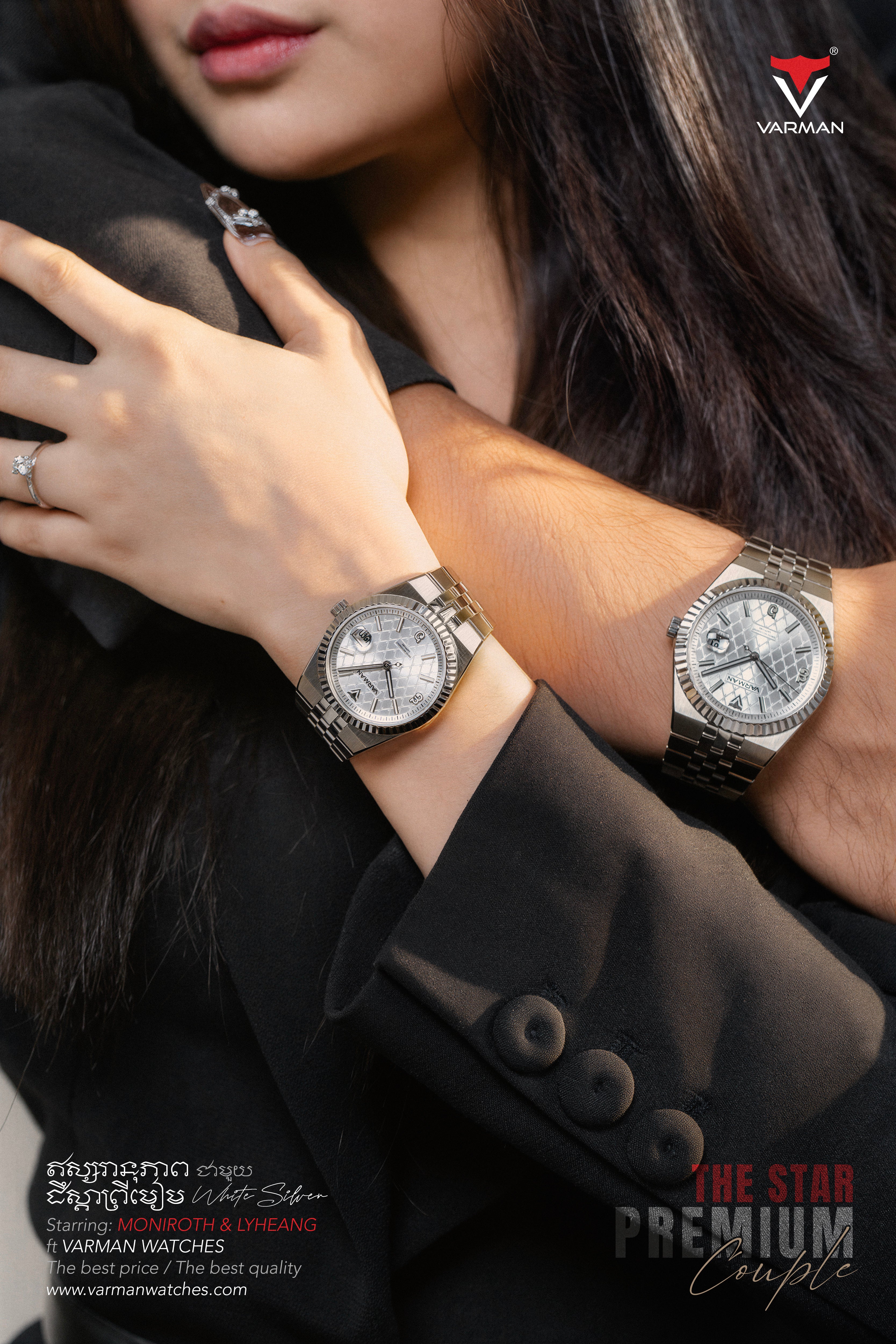The Star Premium White-Silver (Men)