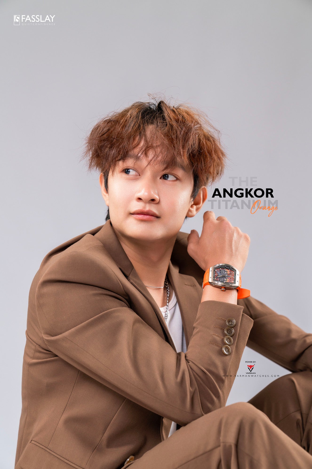 Varman The Angkor Titanium Shocking Orange