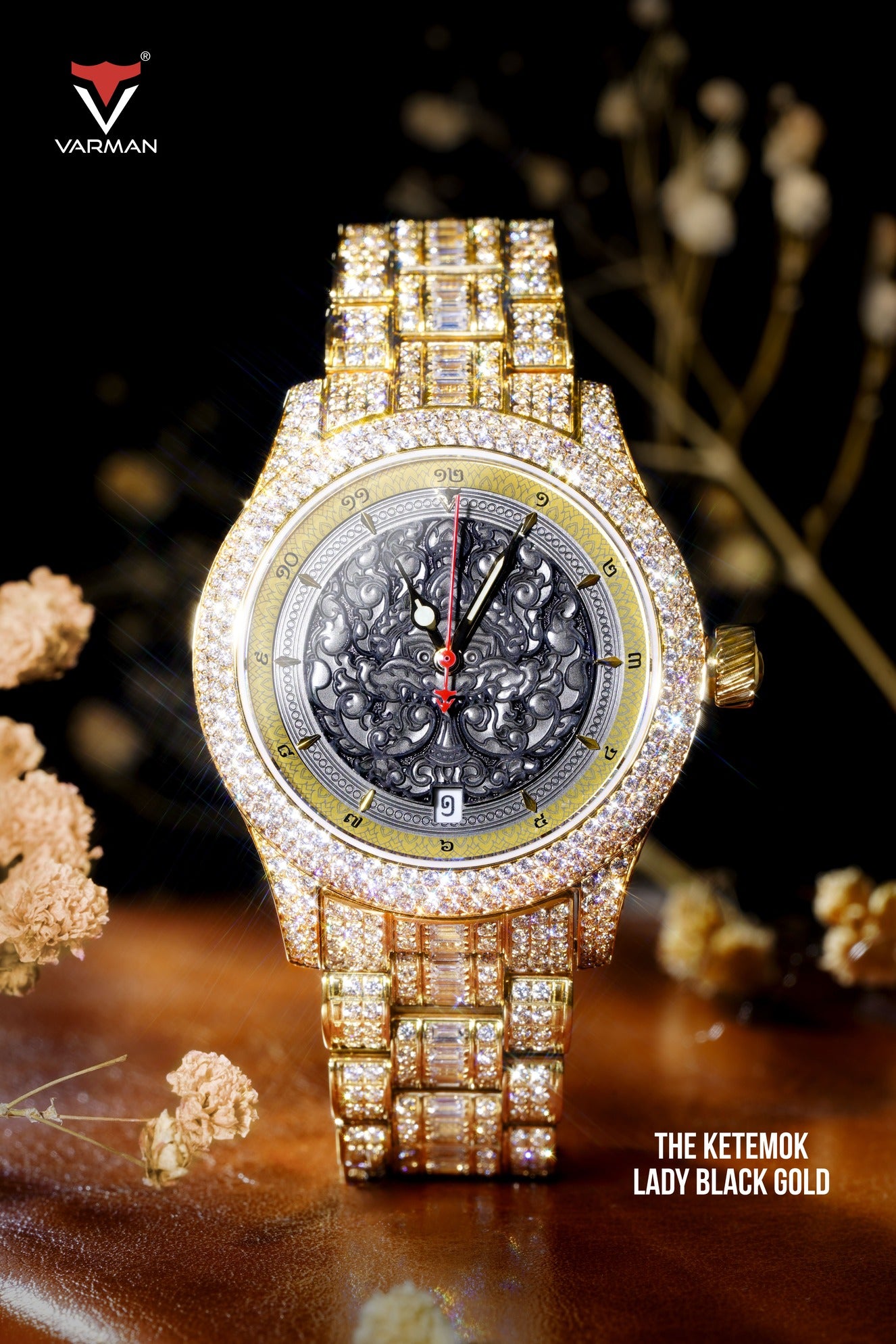 VARMAN THE KETEMOK BLACK-GOLD (For Lady)