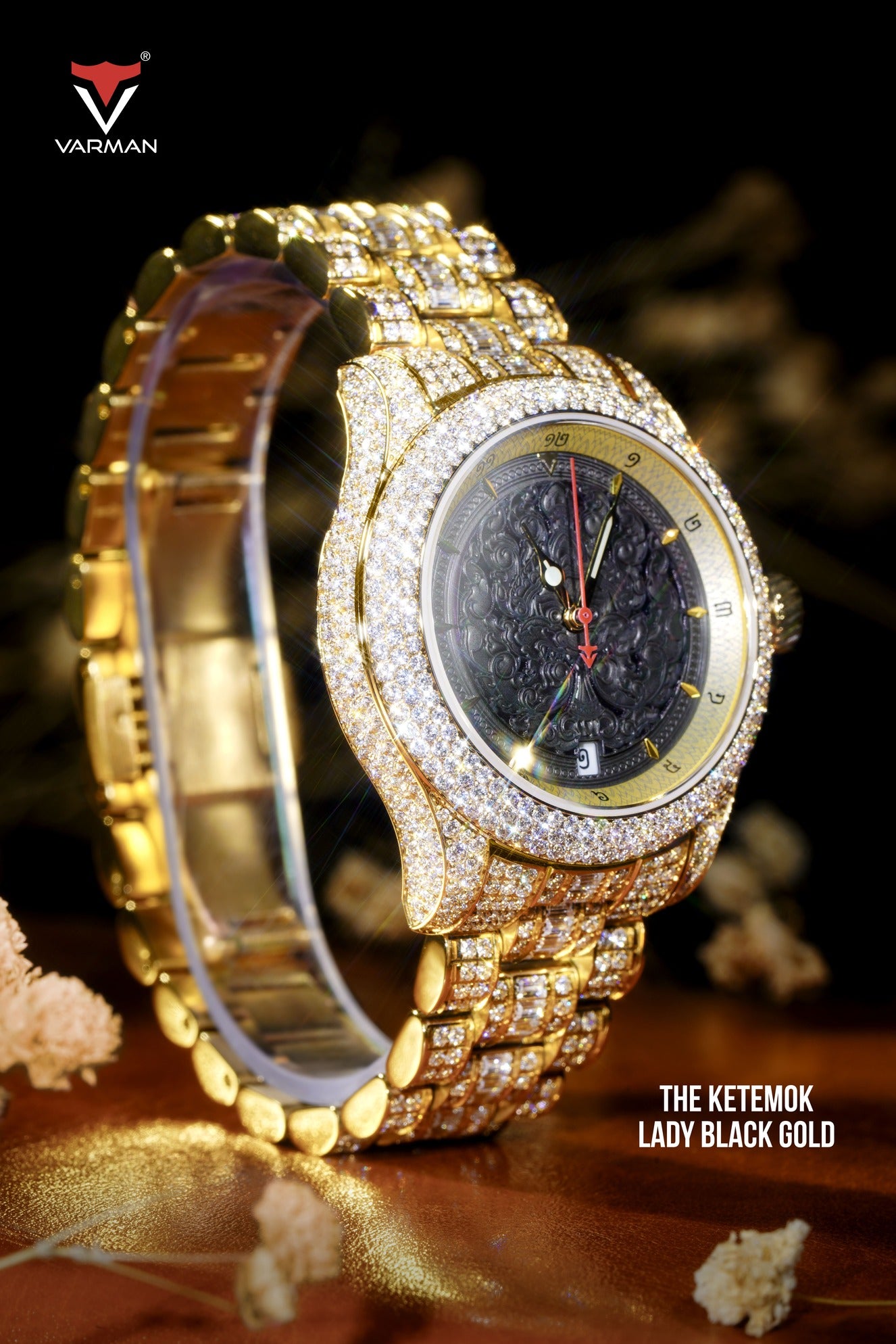 VARMAN THE KETEMOK BLACK-GOLD (For Lady)