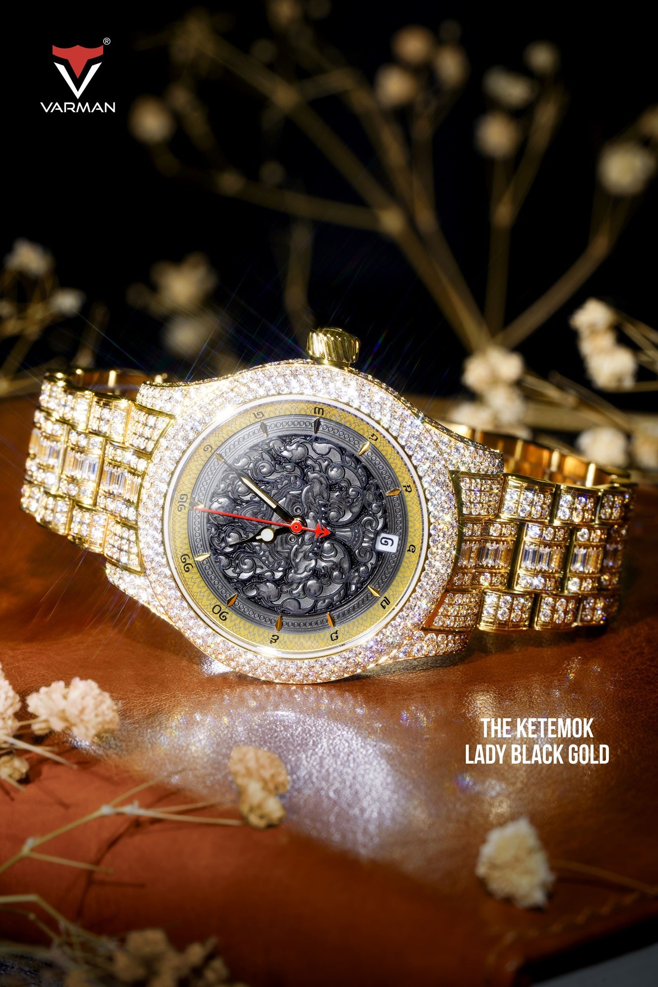 VARMAN THE KETEMOK BLACK-GOLD (For Lady)