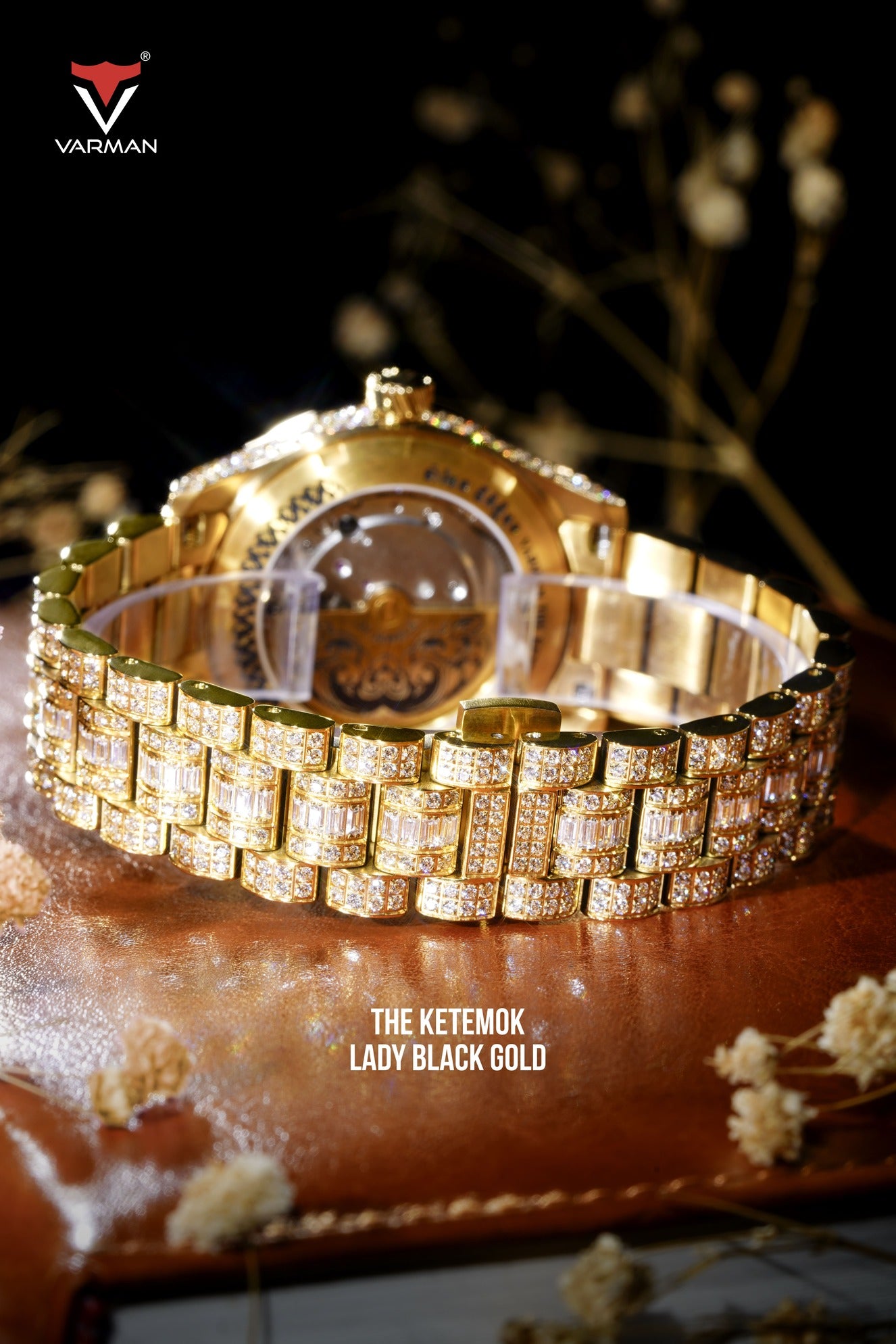 VARMAN THE KETEMOK BLACK-GOLD (For Lady)