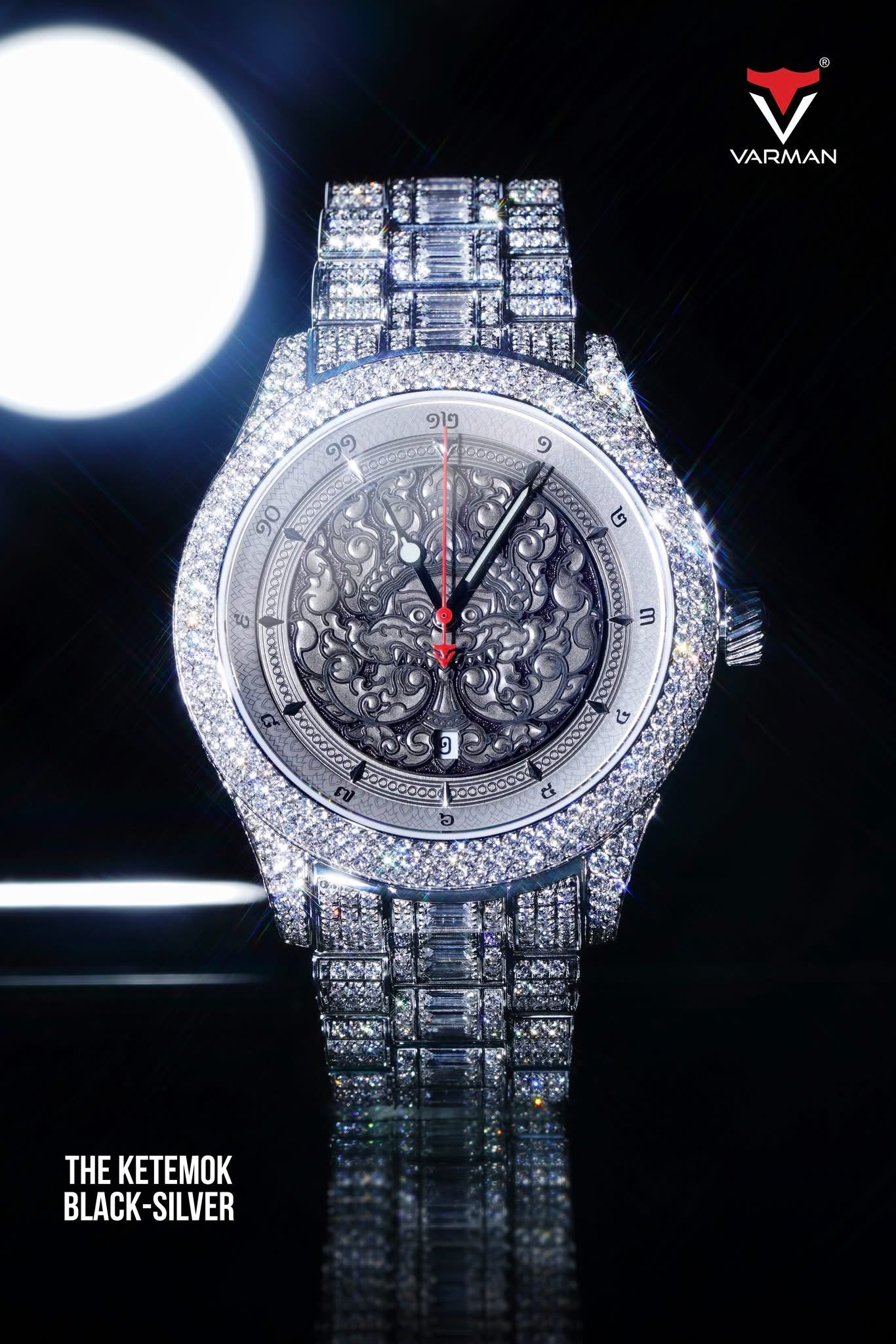 VARMAN THE KETEMOK BLACK-SILVER (For Men)