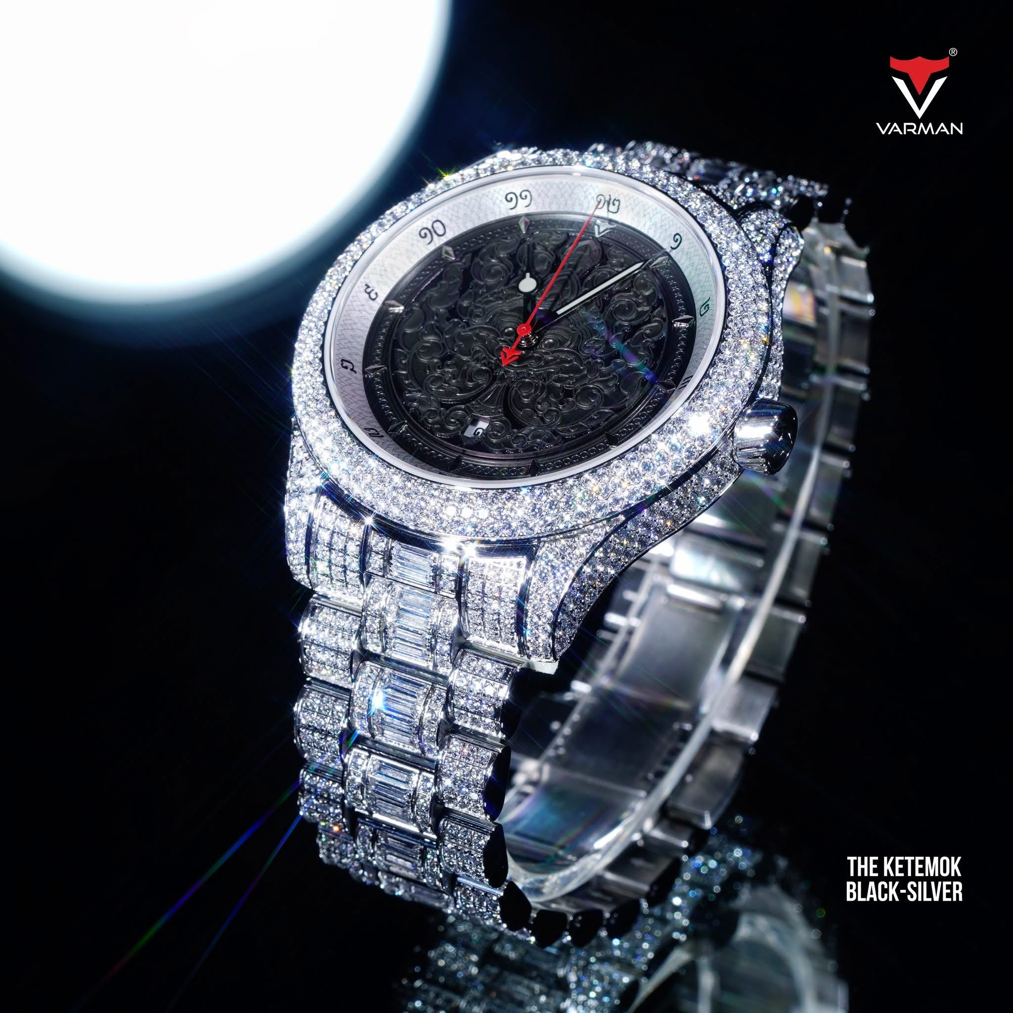 VARMAN THE KETEMOK BLACK-SILVER (For Men)