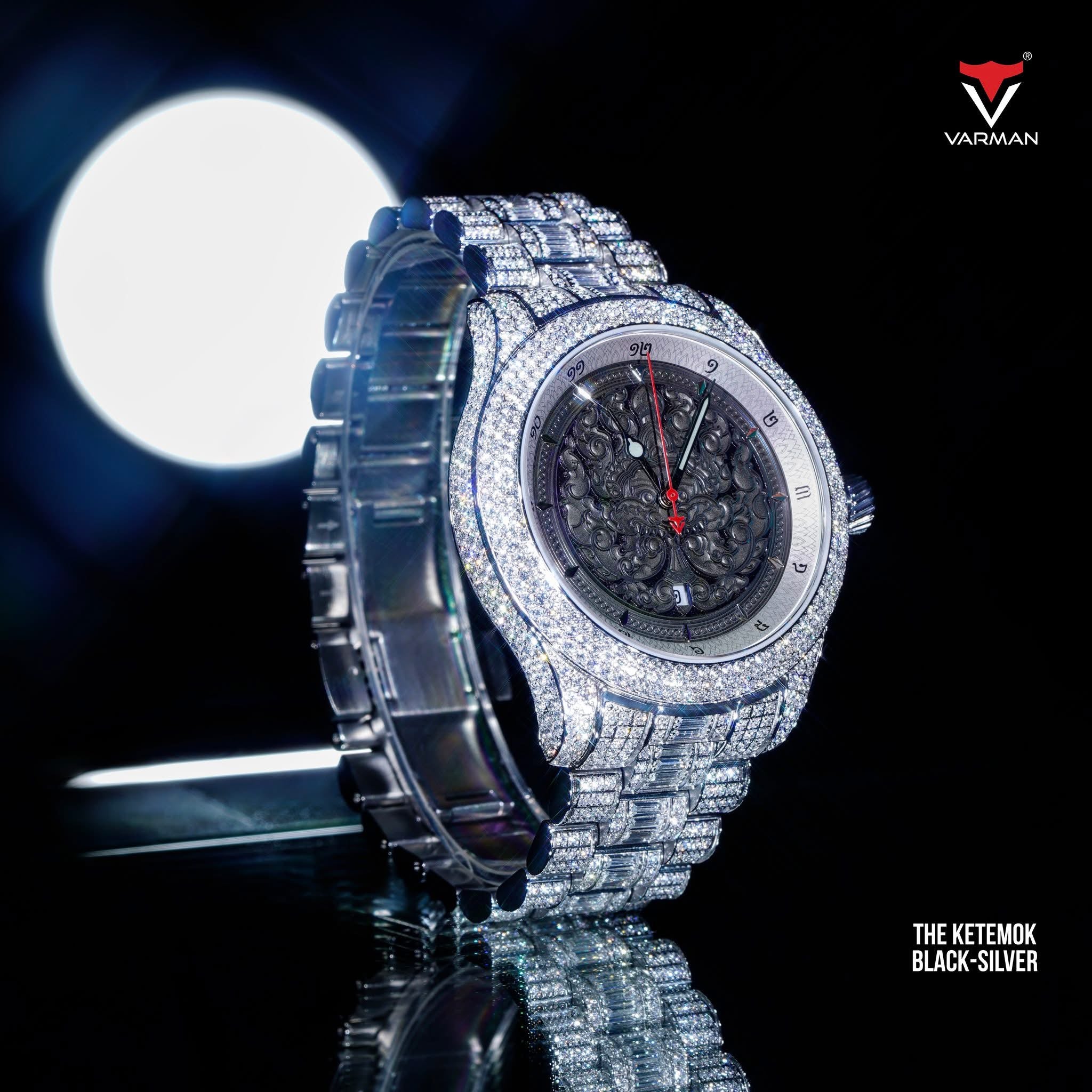 VARMAN THE KETEMOK BLACK-SILVER (For Men)