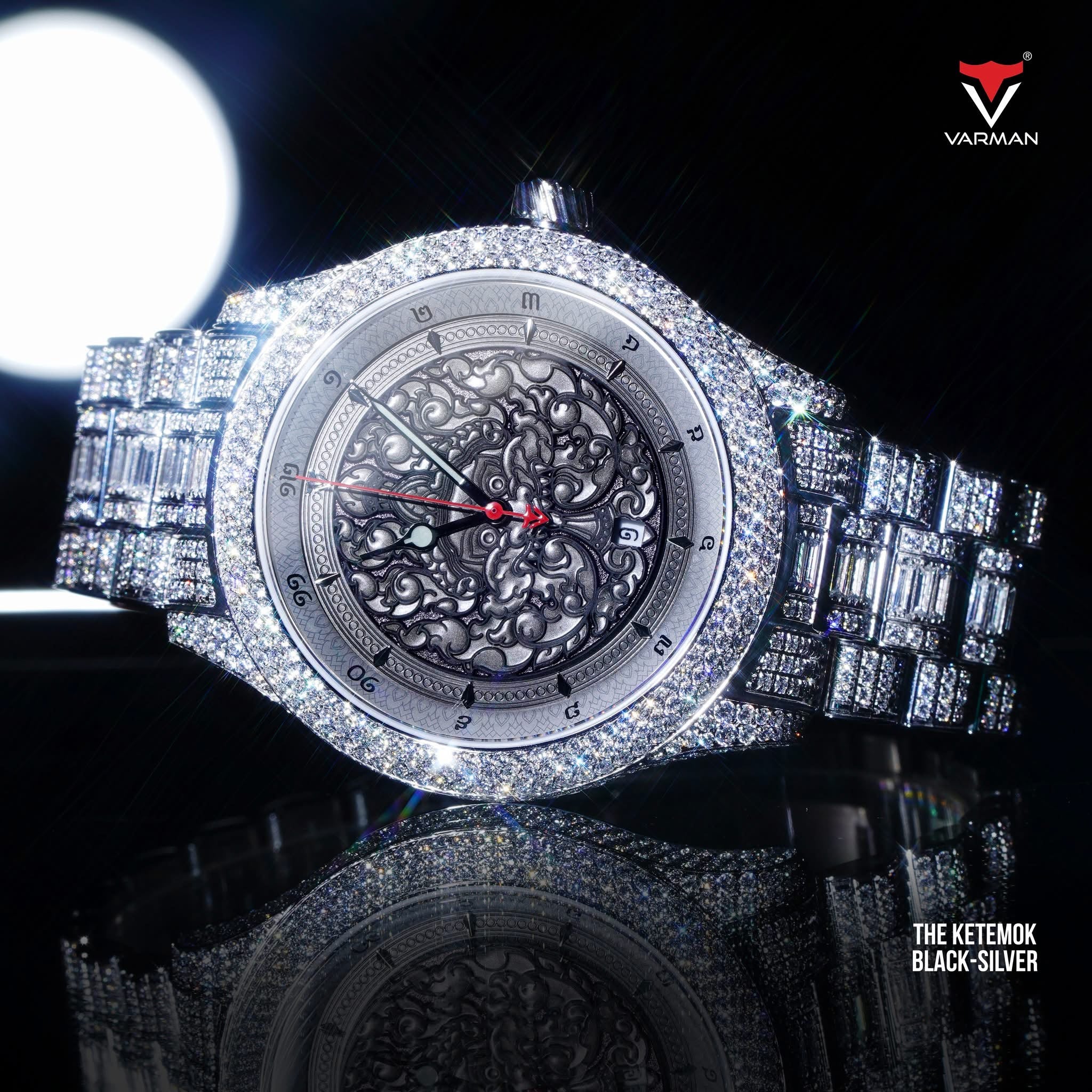 VARMAN THE KETEMOK BLACK-SILVER (For Men)