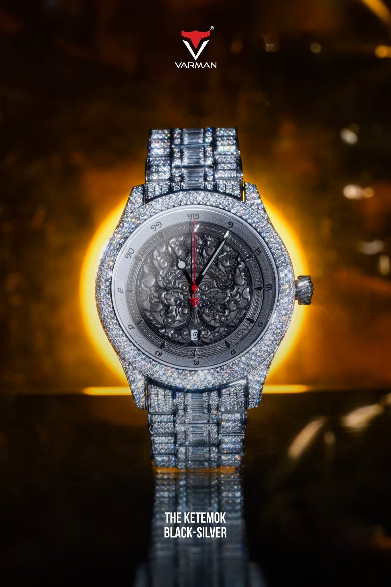 VARMAN THE KETEMOK BLACK-SILVER (For Men)