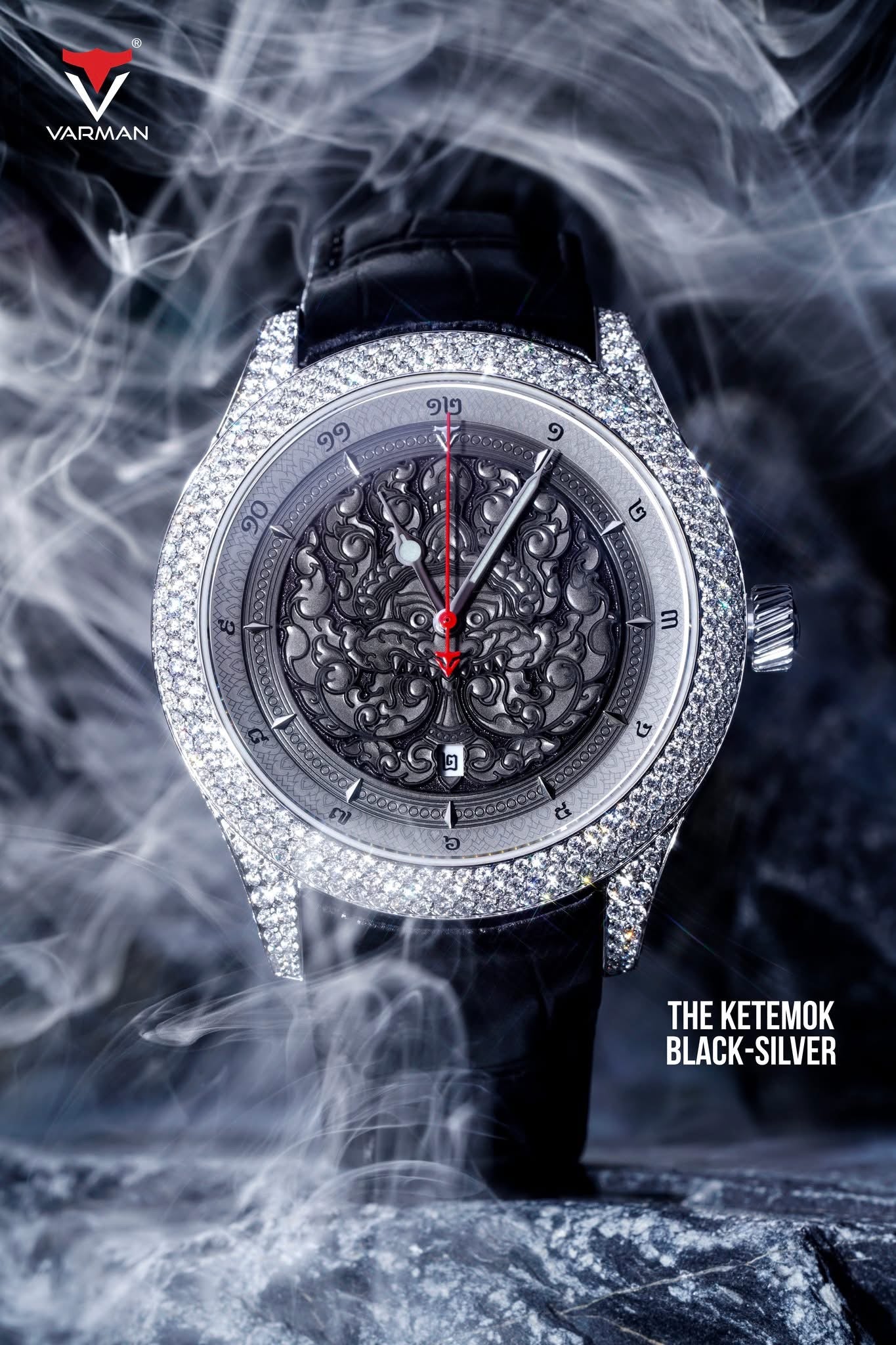 VARMAN THE KETEMOK BLACK-SILVER (For Men)