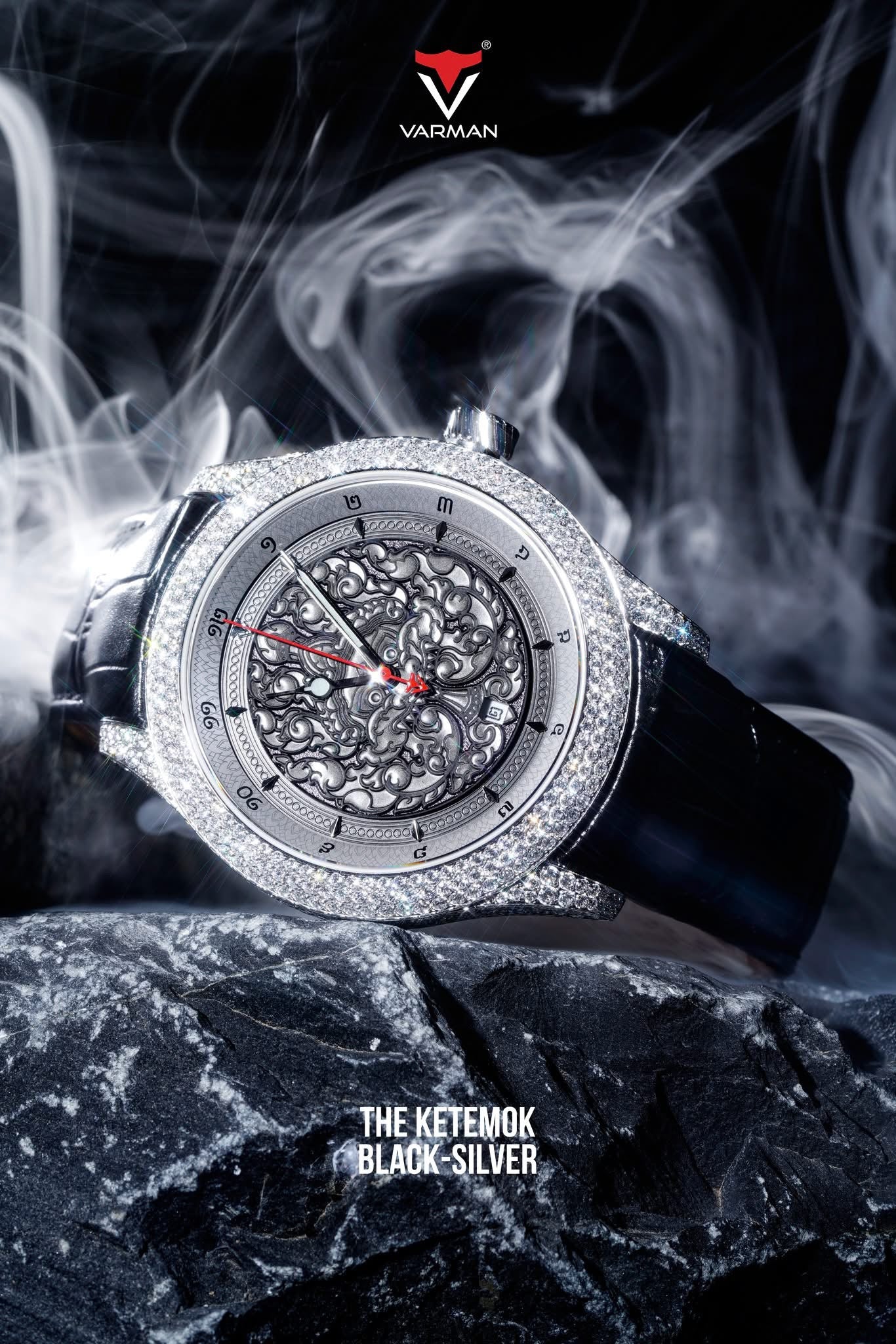 VARMAN THE KETEMOK BLACK-SILVER (For Men)