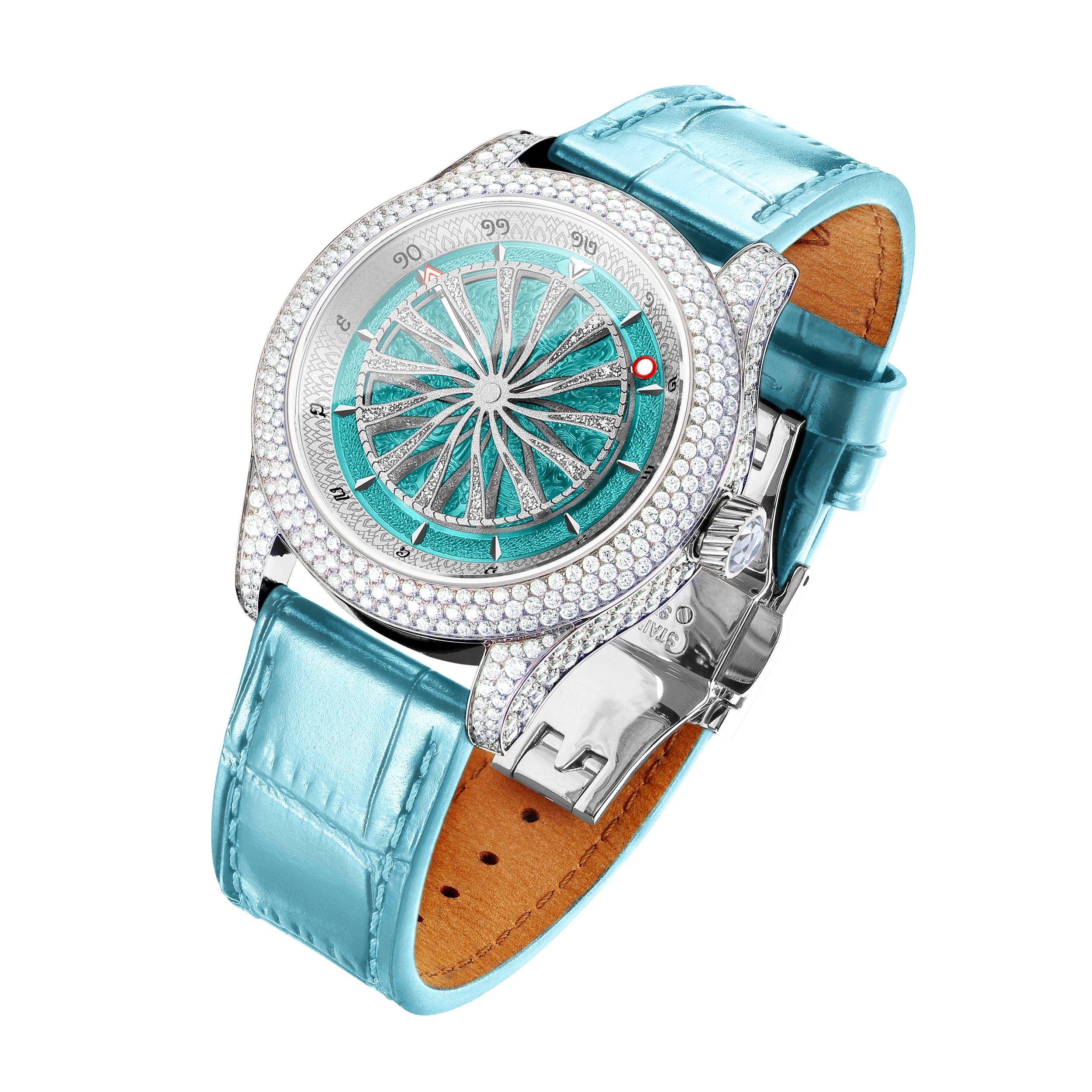 The Queen Marvelous Cyan-Silver