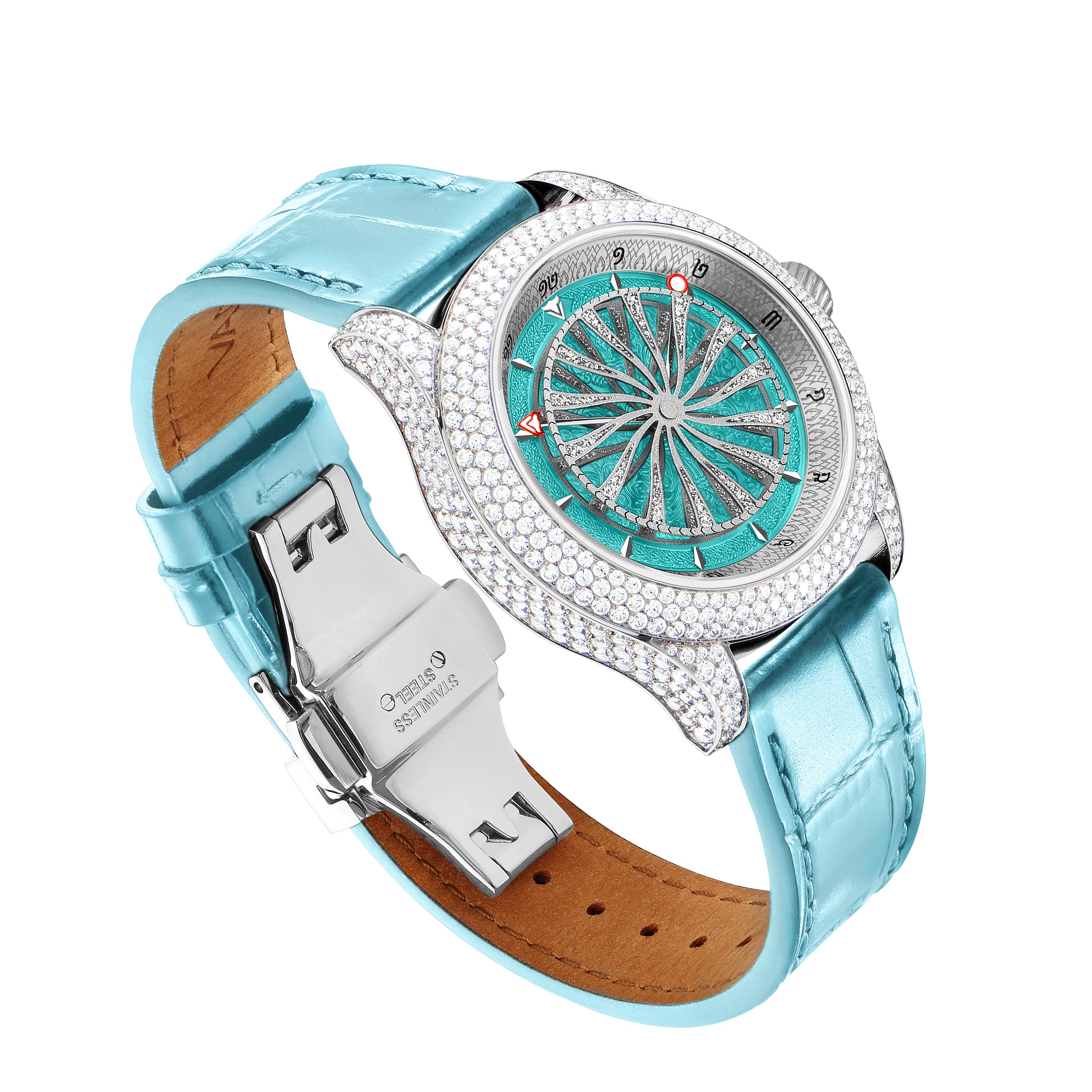 The Queen Marvelous Cyan-Silver