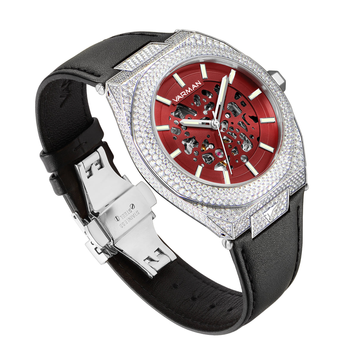 The King Majestic Red-Silver