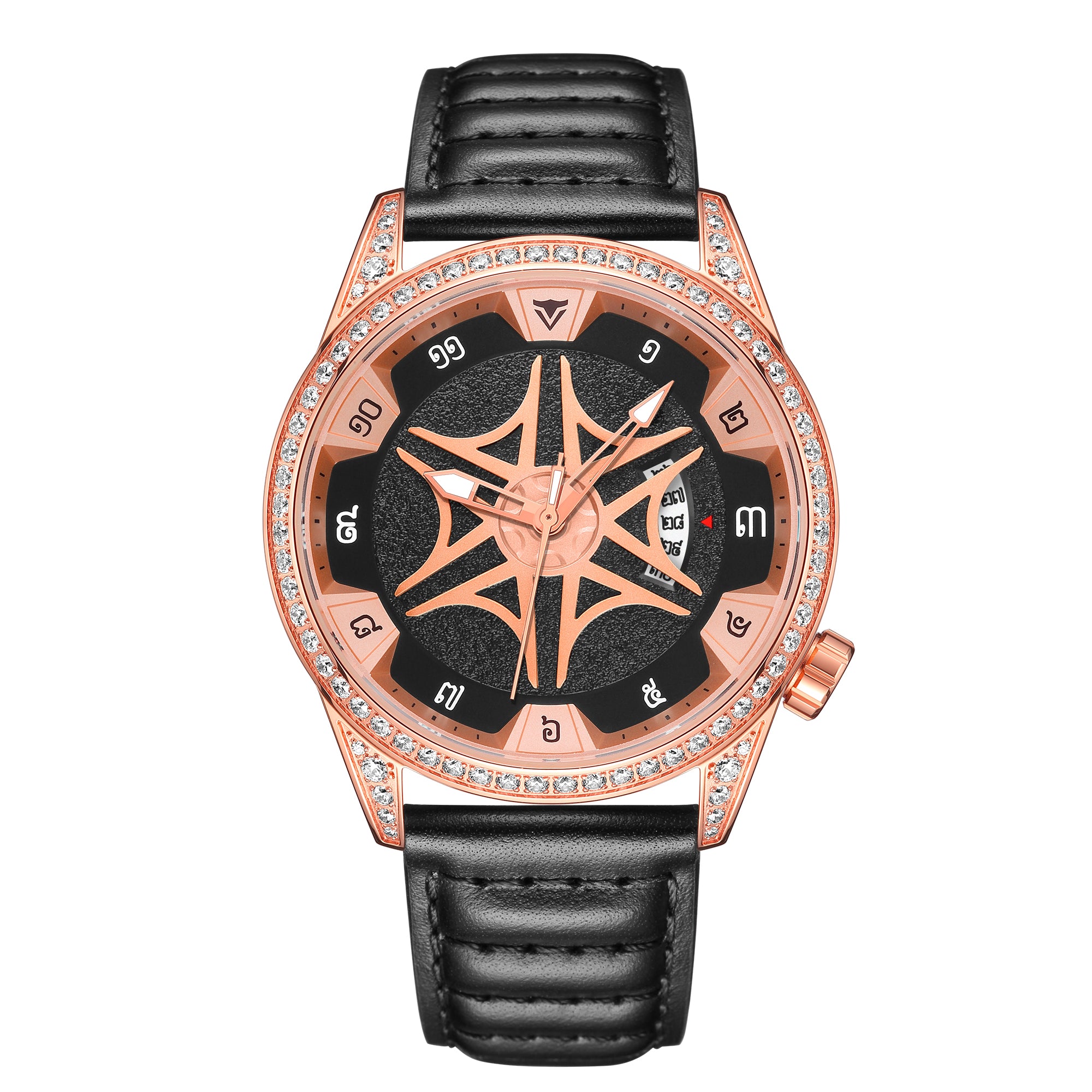 VARMAN THE AIRCROSS SPIDER BLACK ROSEGOLD