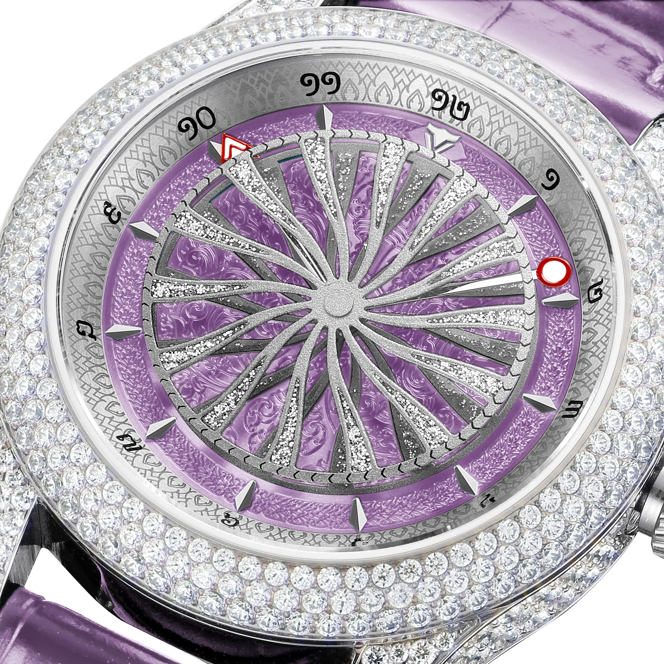 The Queen Marvelous Purple-Silver