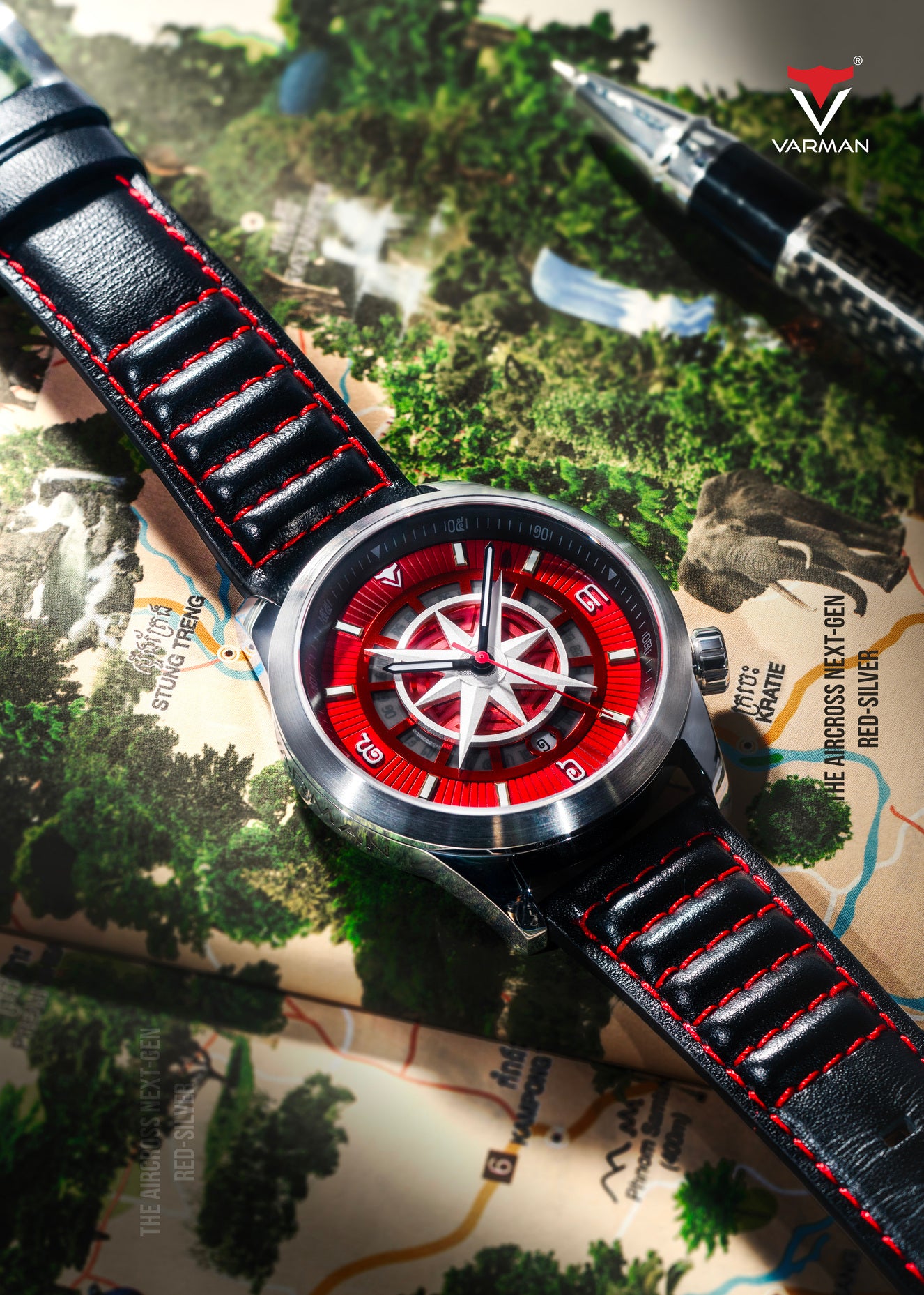 The AirCross Next-Gen Red-Silver