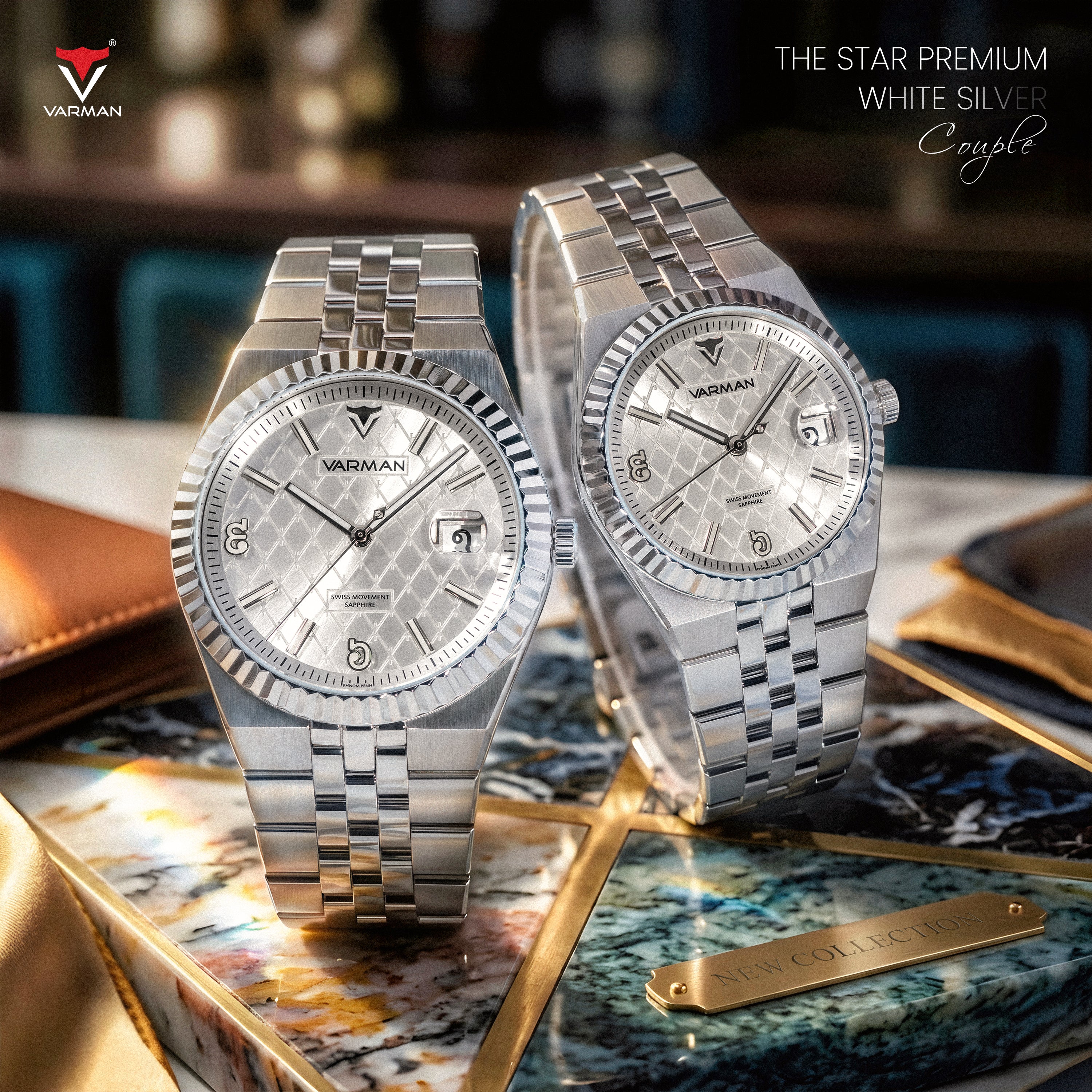 The Star Premium White-Silver (Lady)
