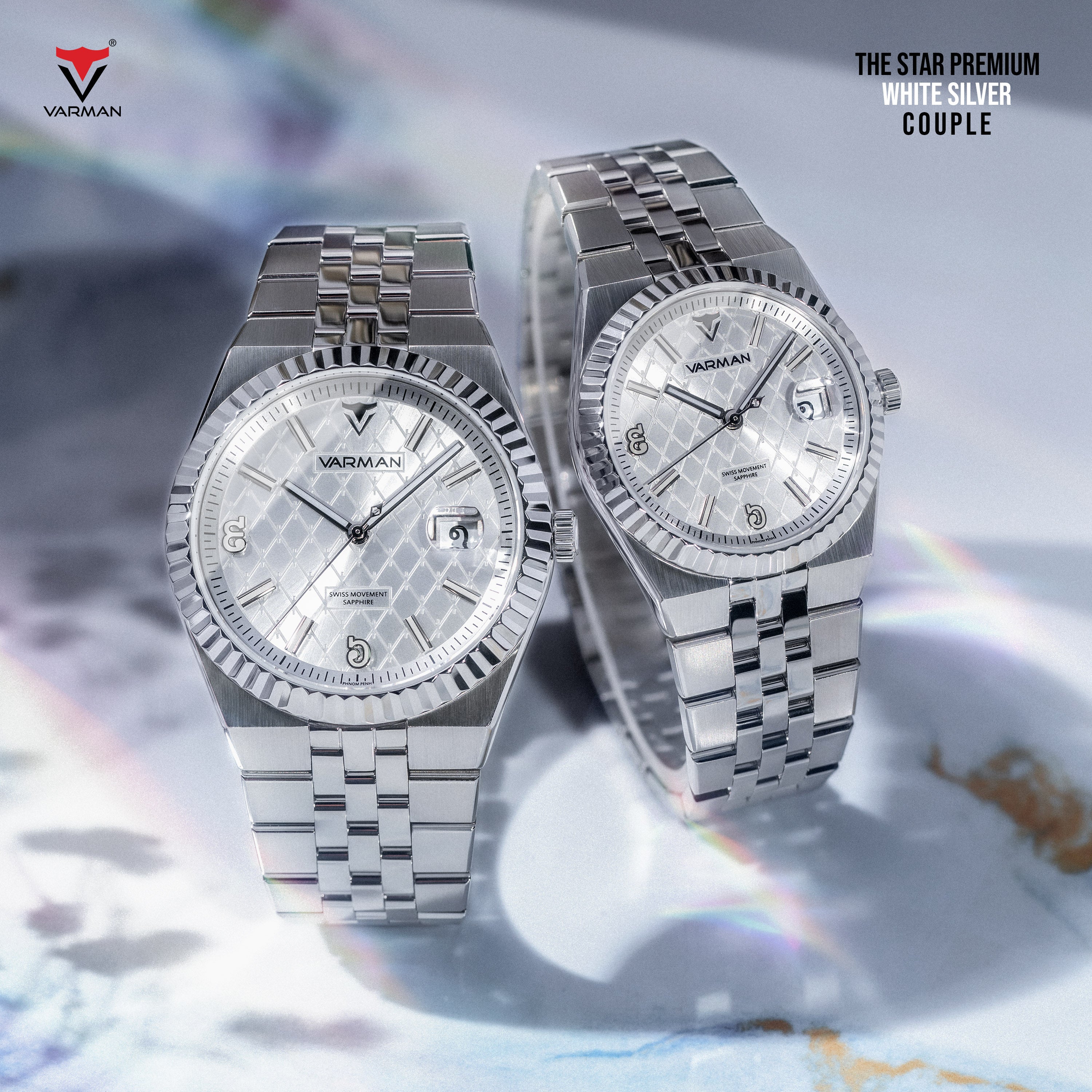 The Star Premium White-Silver (Lady)