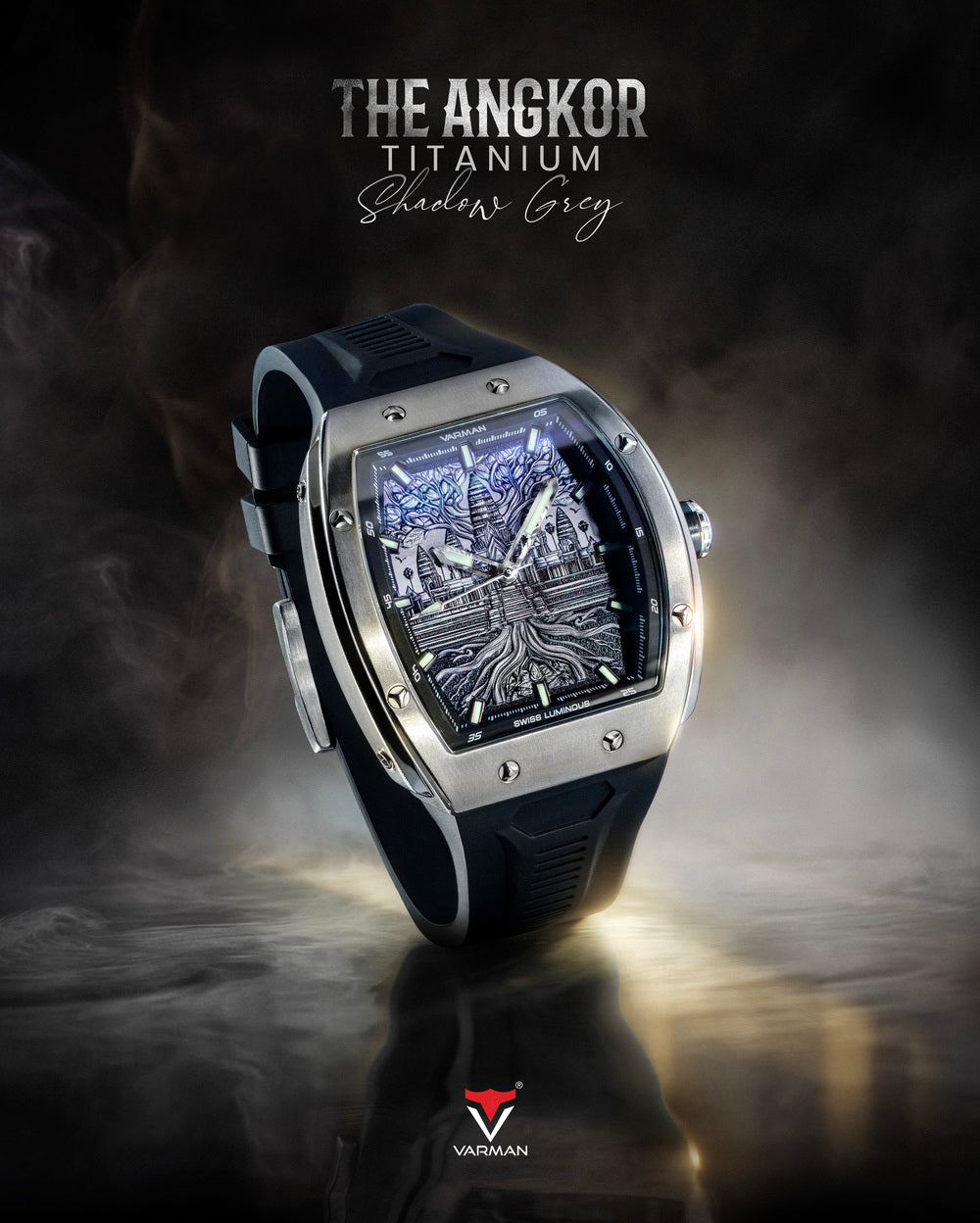 Varman The Angkor Titanium Shadow Grey