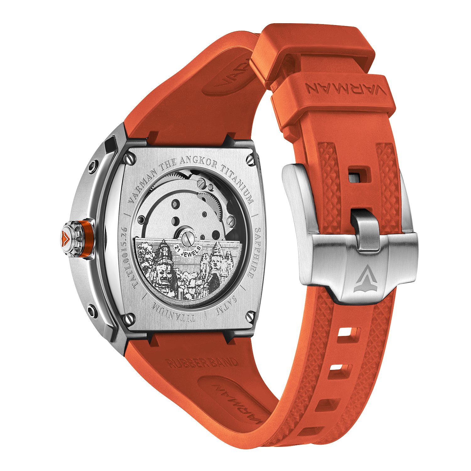 Varman The Angkor Titanium Shocking Orange Lady