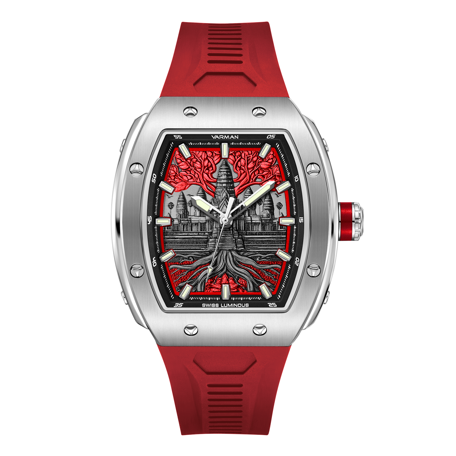 Varman The Angkor Titanium Candy Red Lady