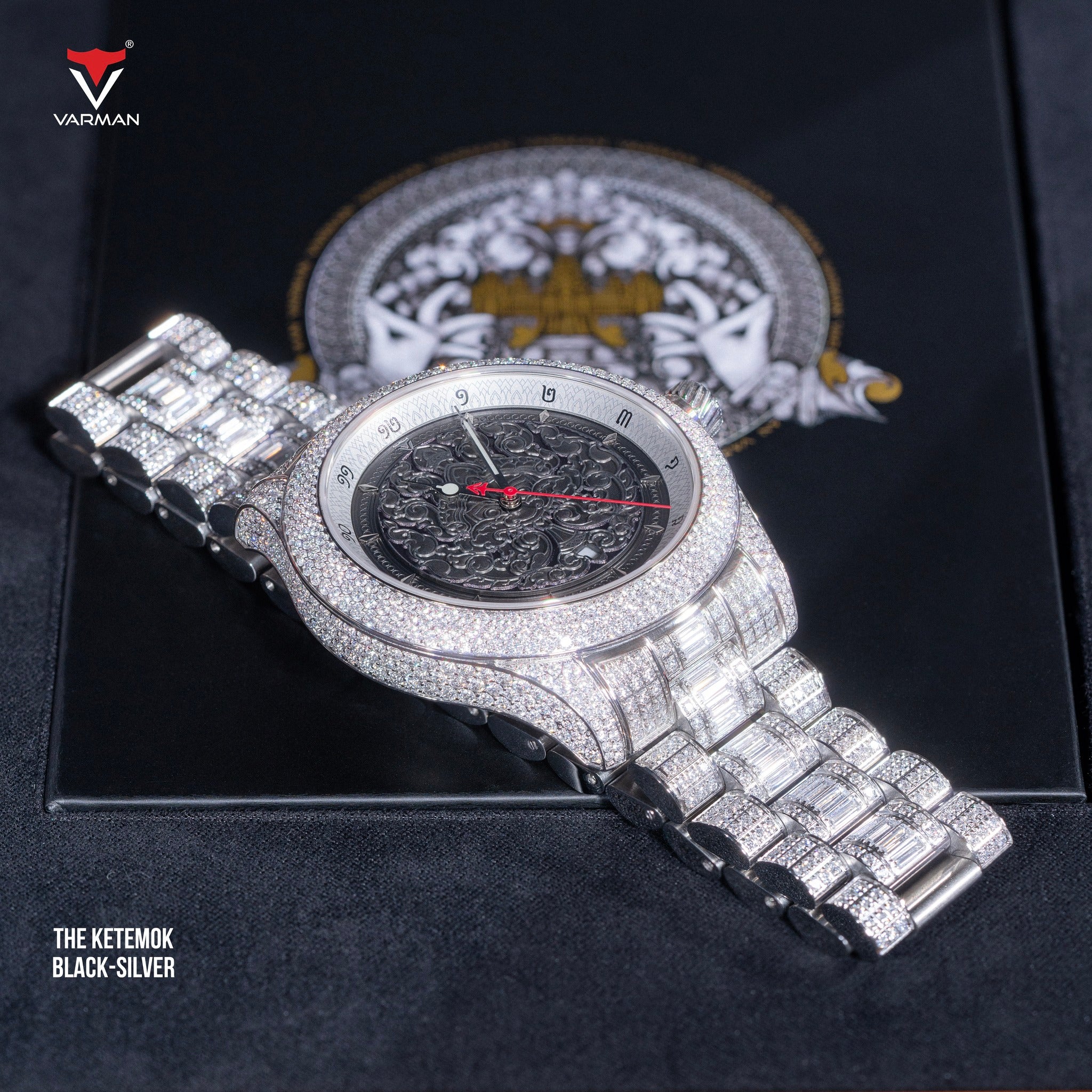 VARMAN THE KETEMOK BLACK-SILVER (For Men)