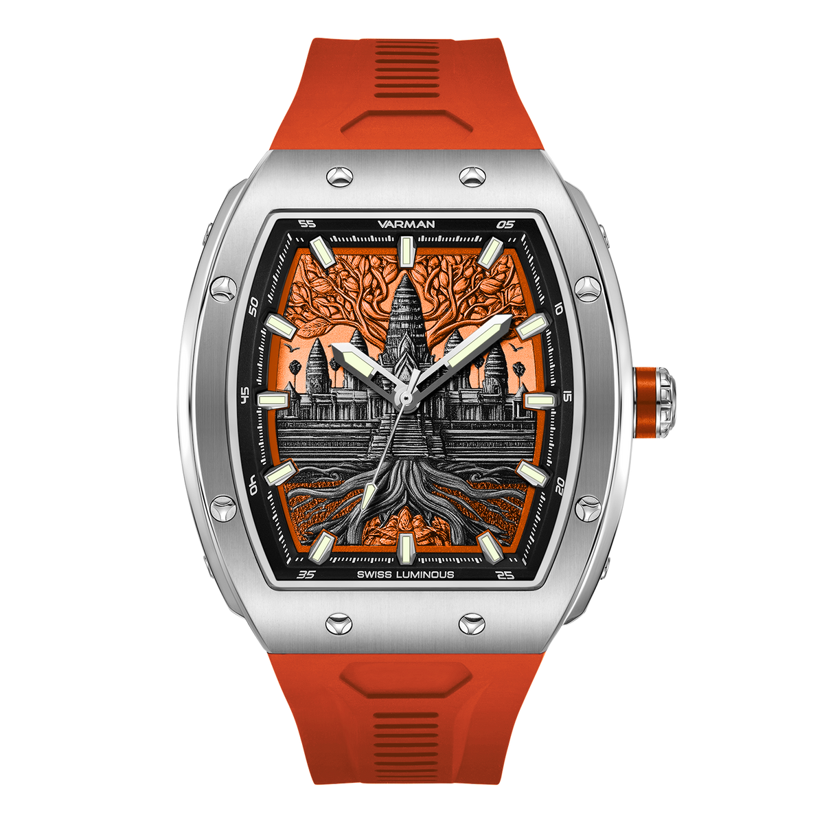 Varman The Angkor Titanium Shocking Orange