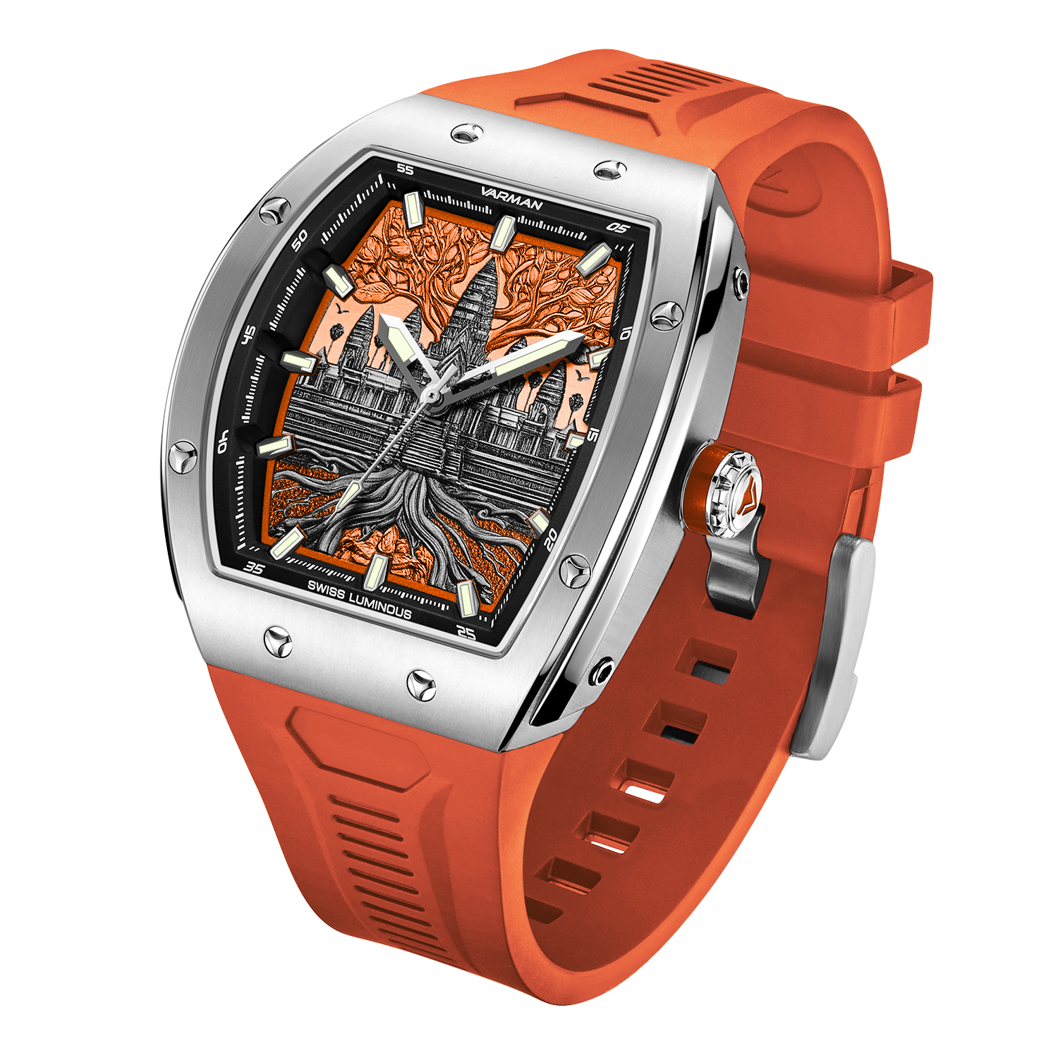 Varman The Angkor Titanium Shocking Orange
