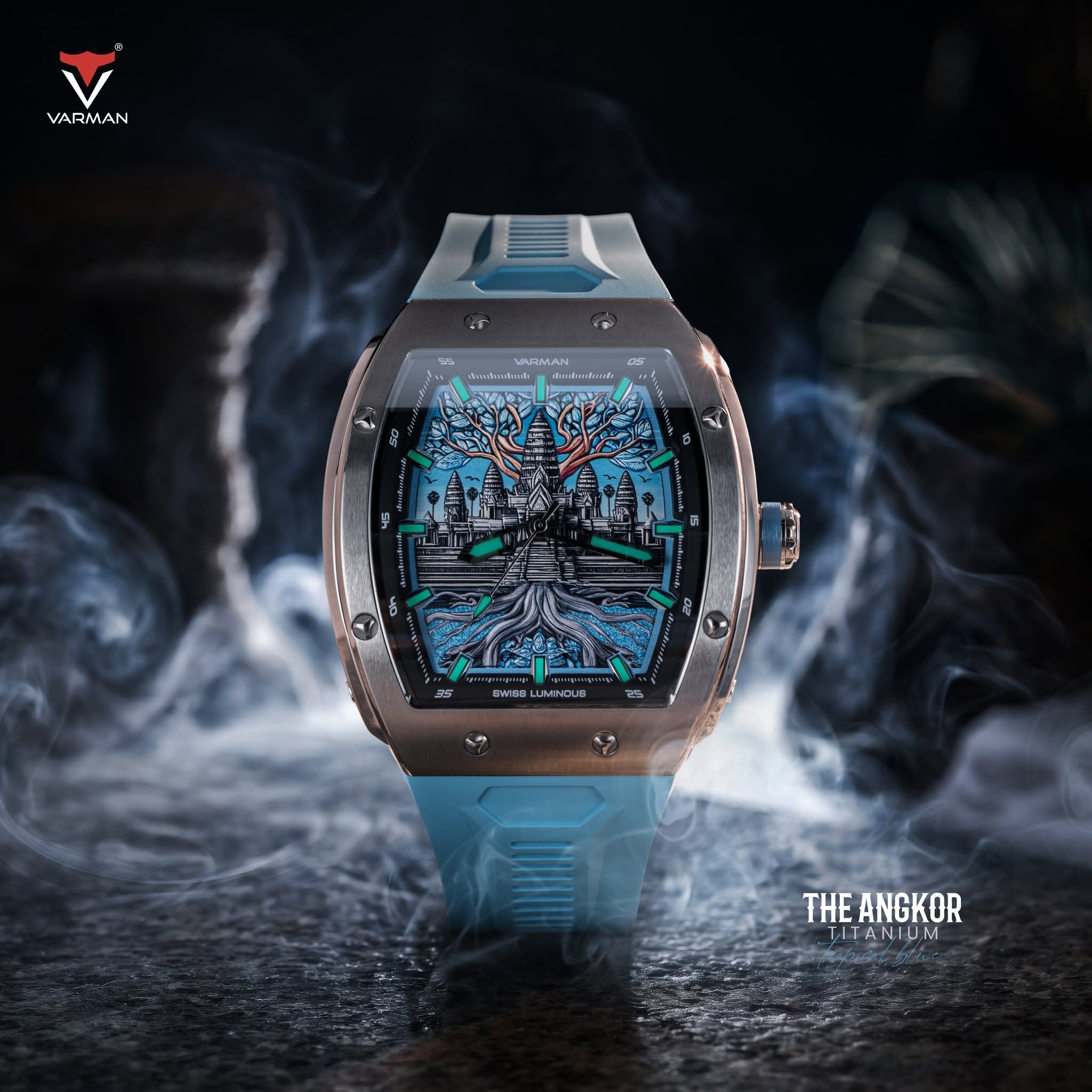 Varman The Angkor Titanium Tropical Blue
