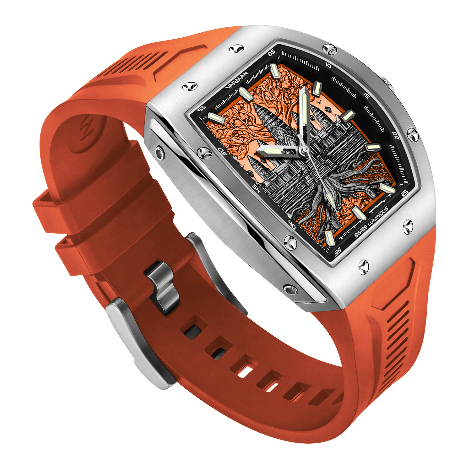 Varman The Angkor Titanium Shocking Orange