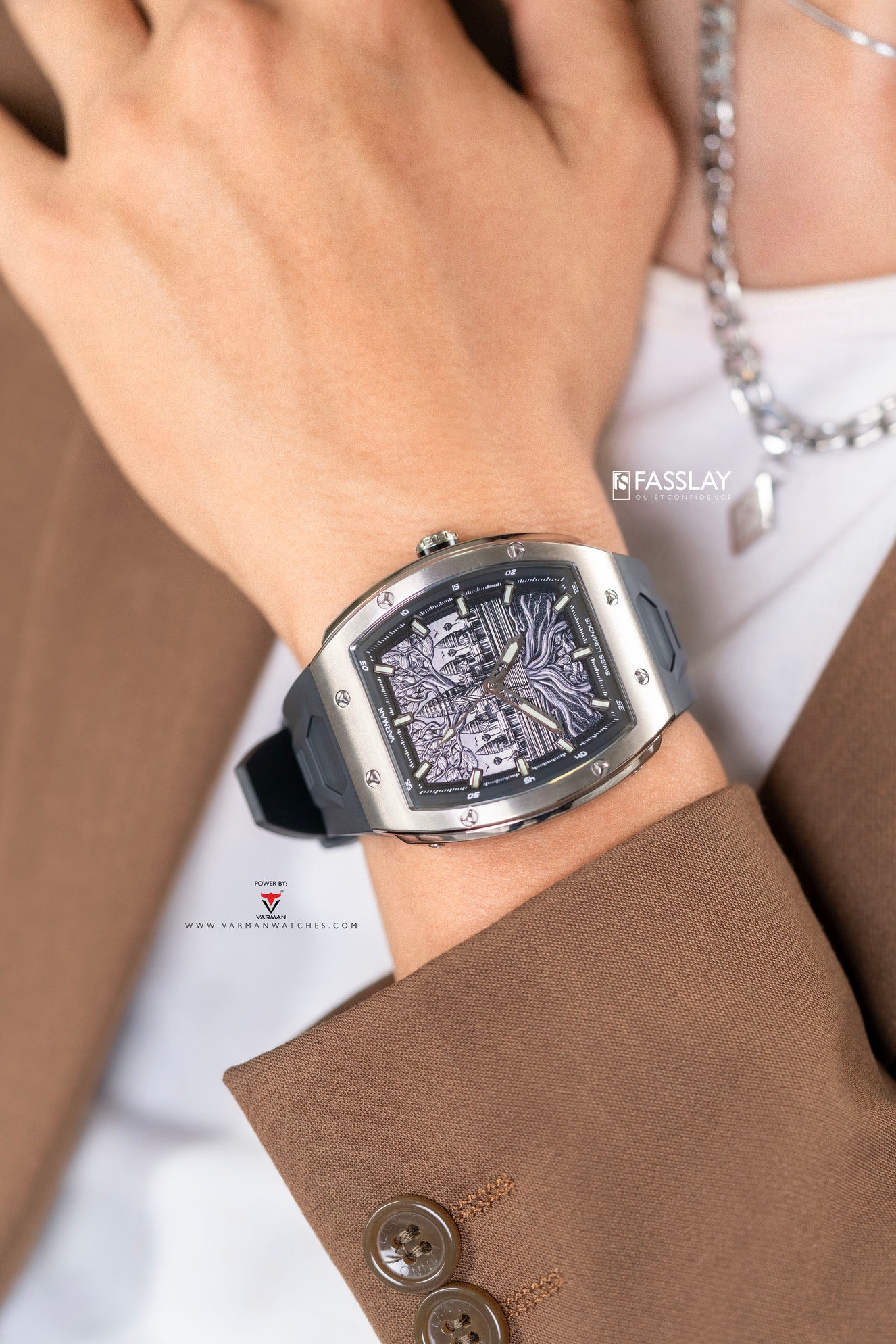Varman The Angkor Titanium Shadow Grey