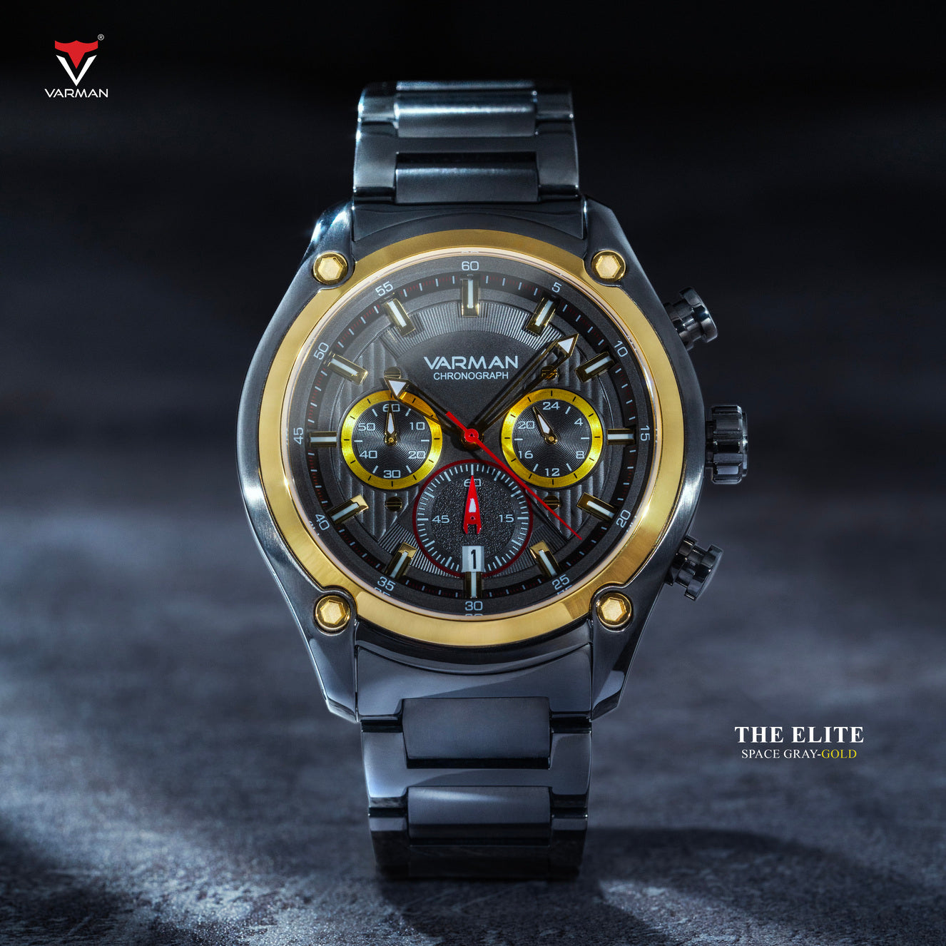 Varman The Elite Space Gray-Gold
