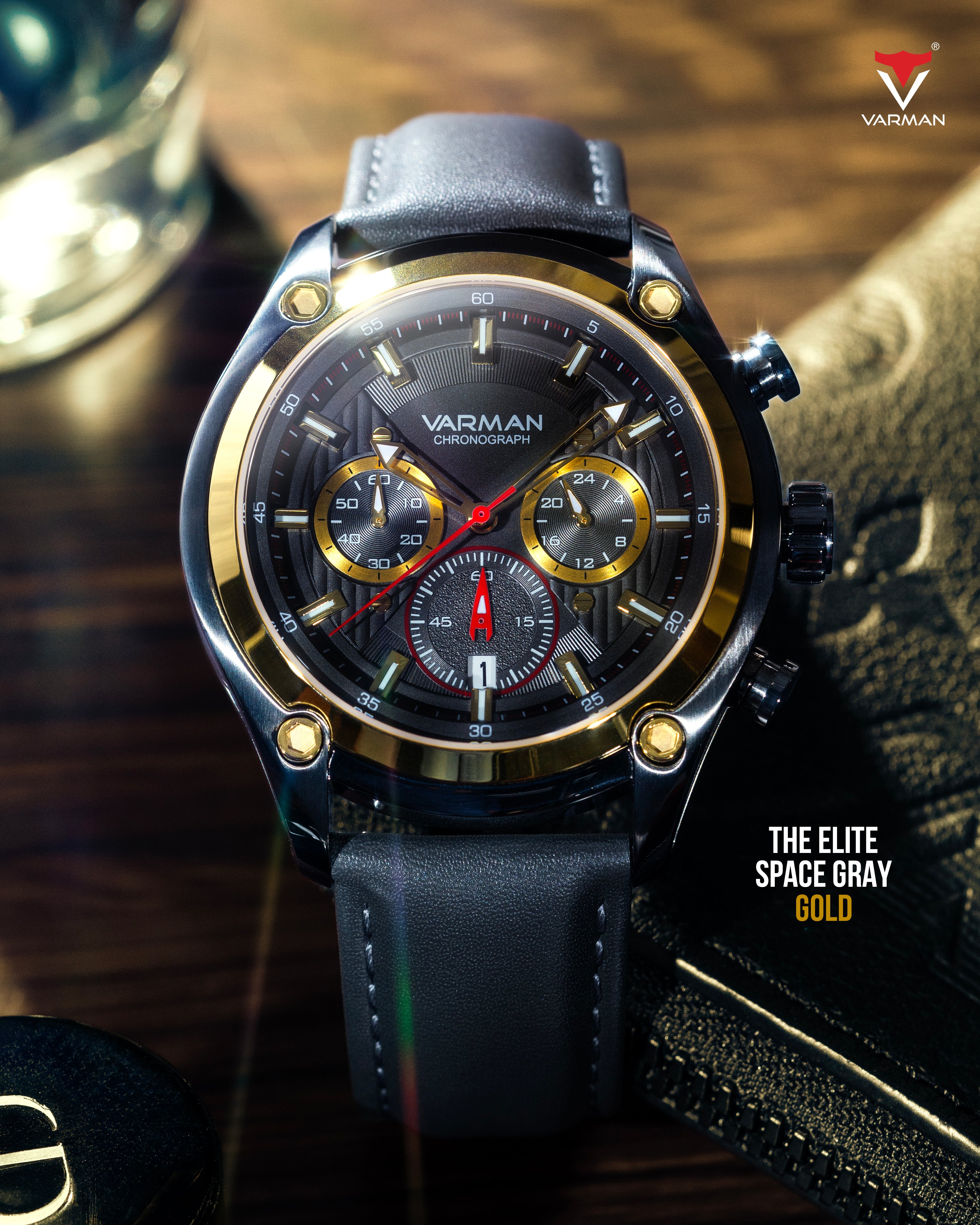 Varman The Elite Space Gray-Gold