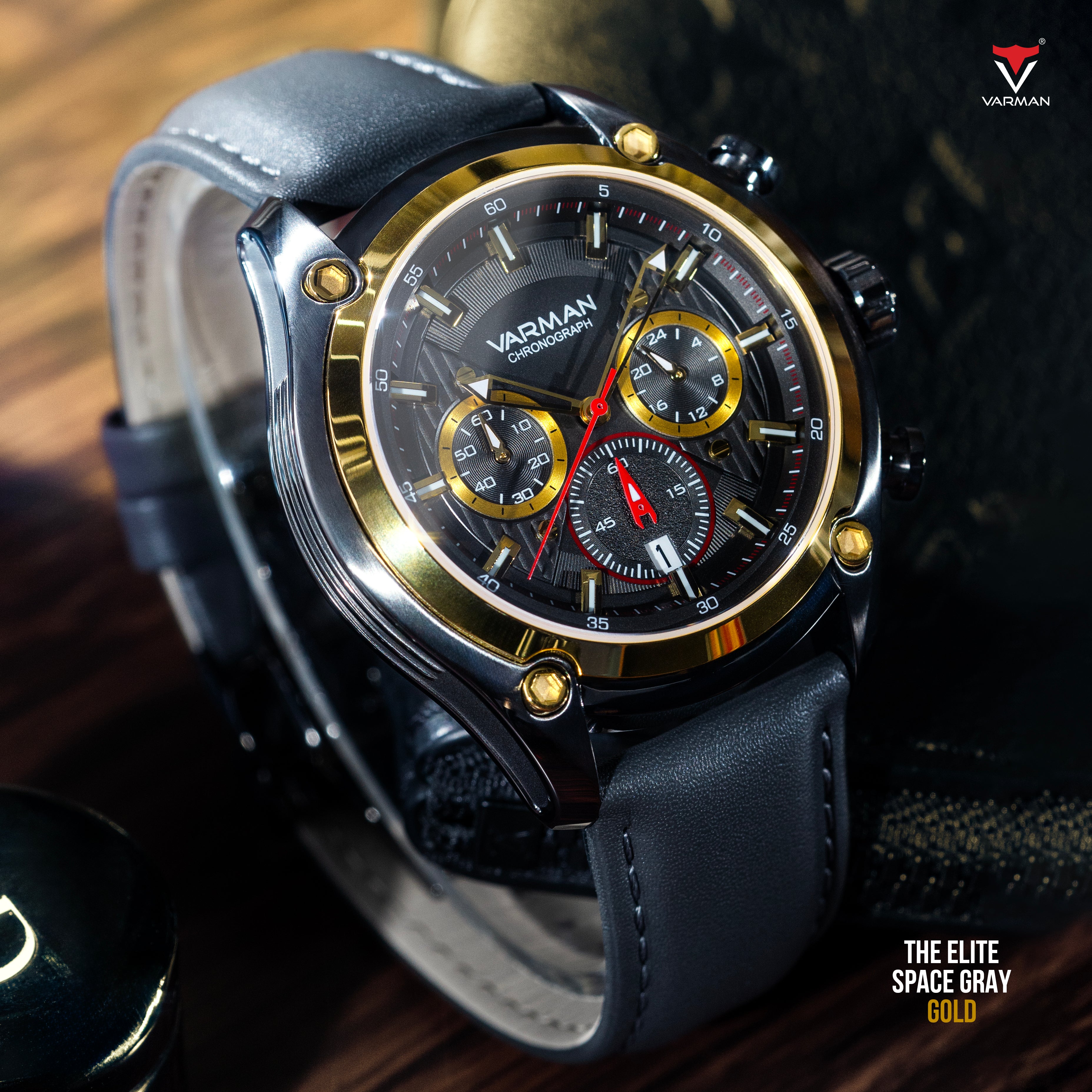 Varman The Elite Space Gray-Gold