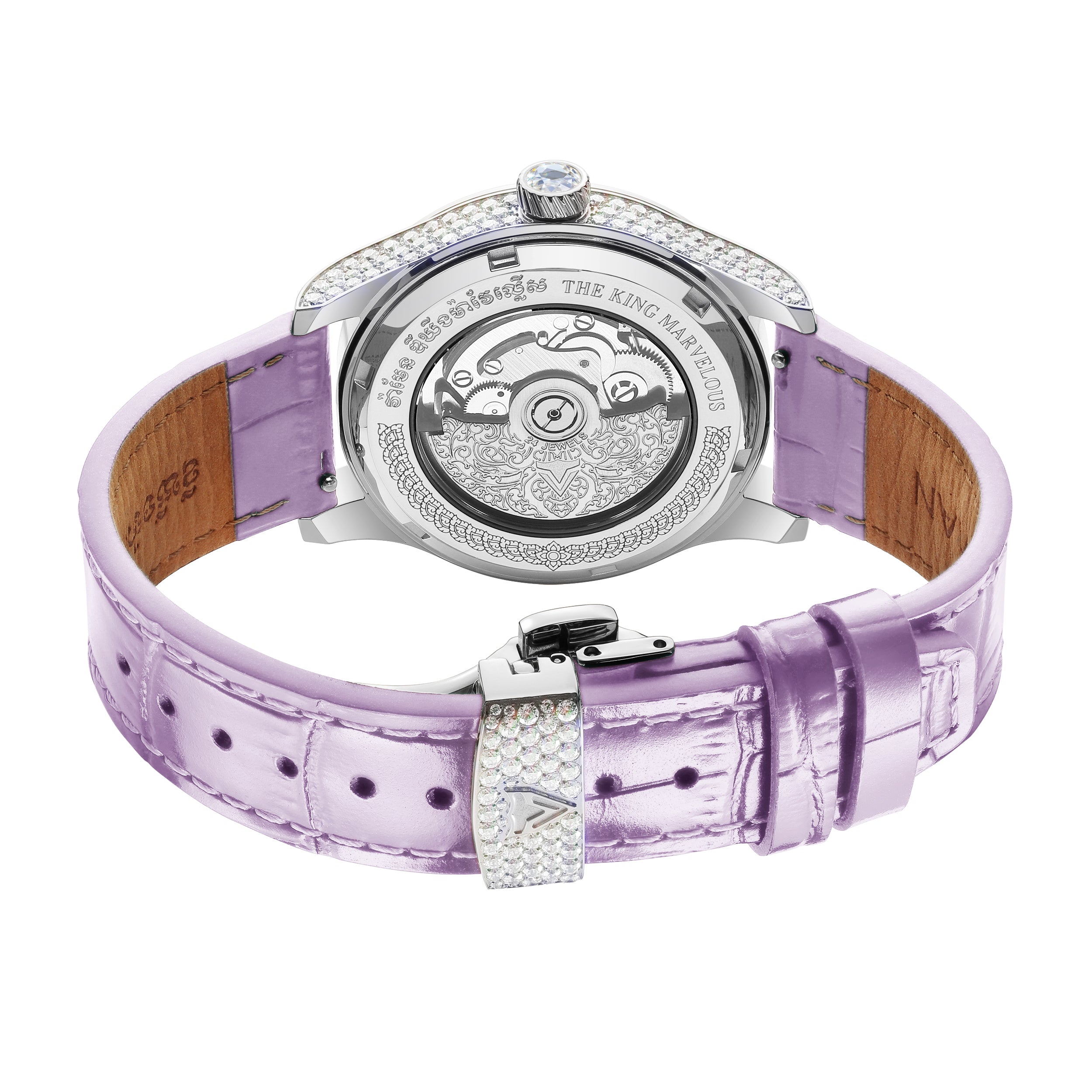 The Queen Marvelous Purple-Silver