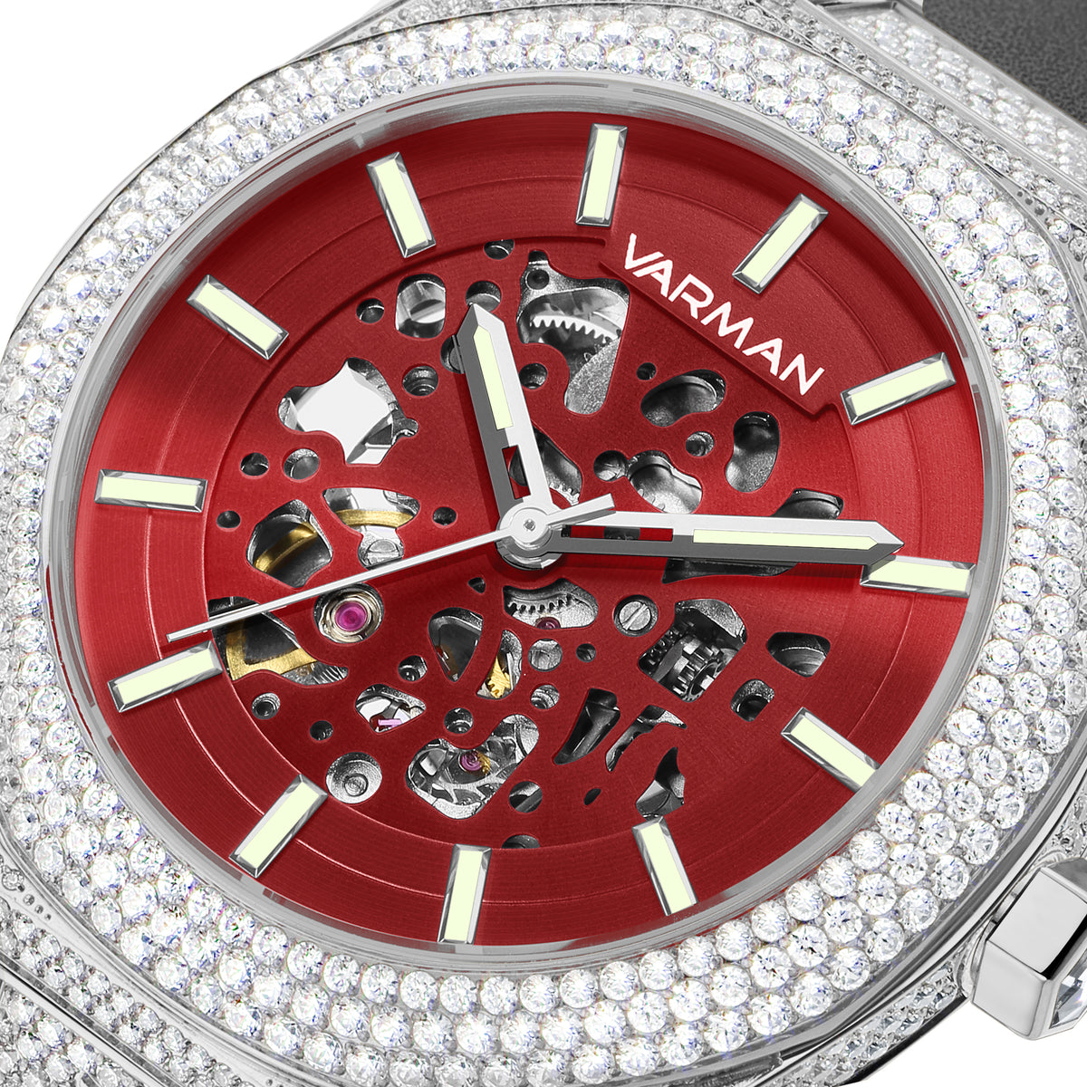 The King Majestic Red-Silver