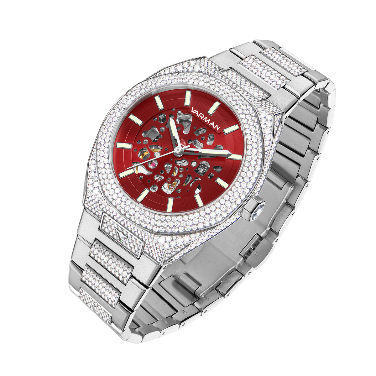 The King Majestic Red-Silver