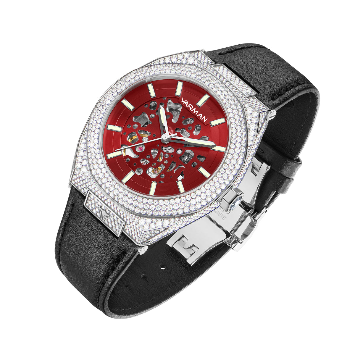 The King Majestic Red-Silver