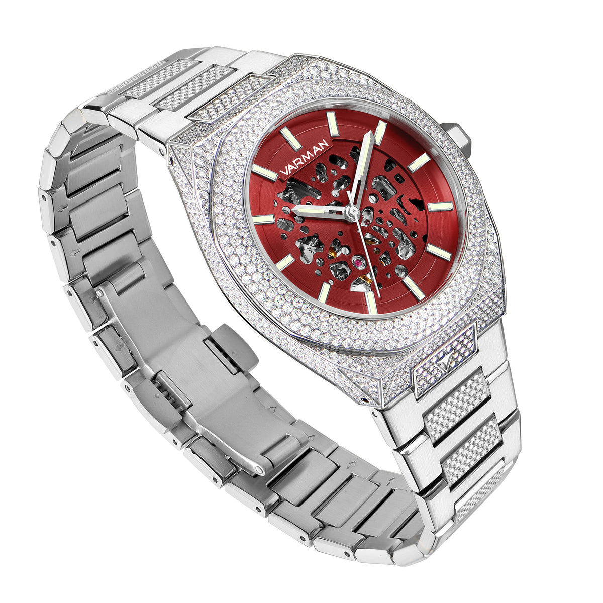 The King Majestic Red-Silver