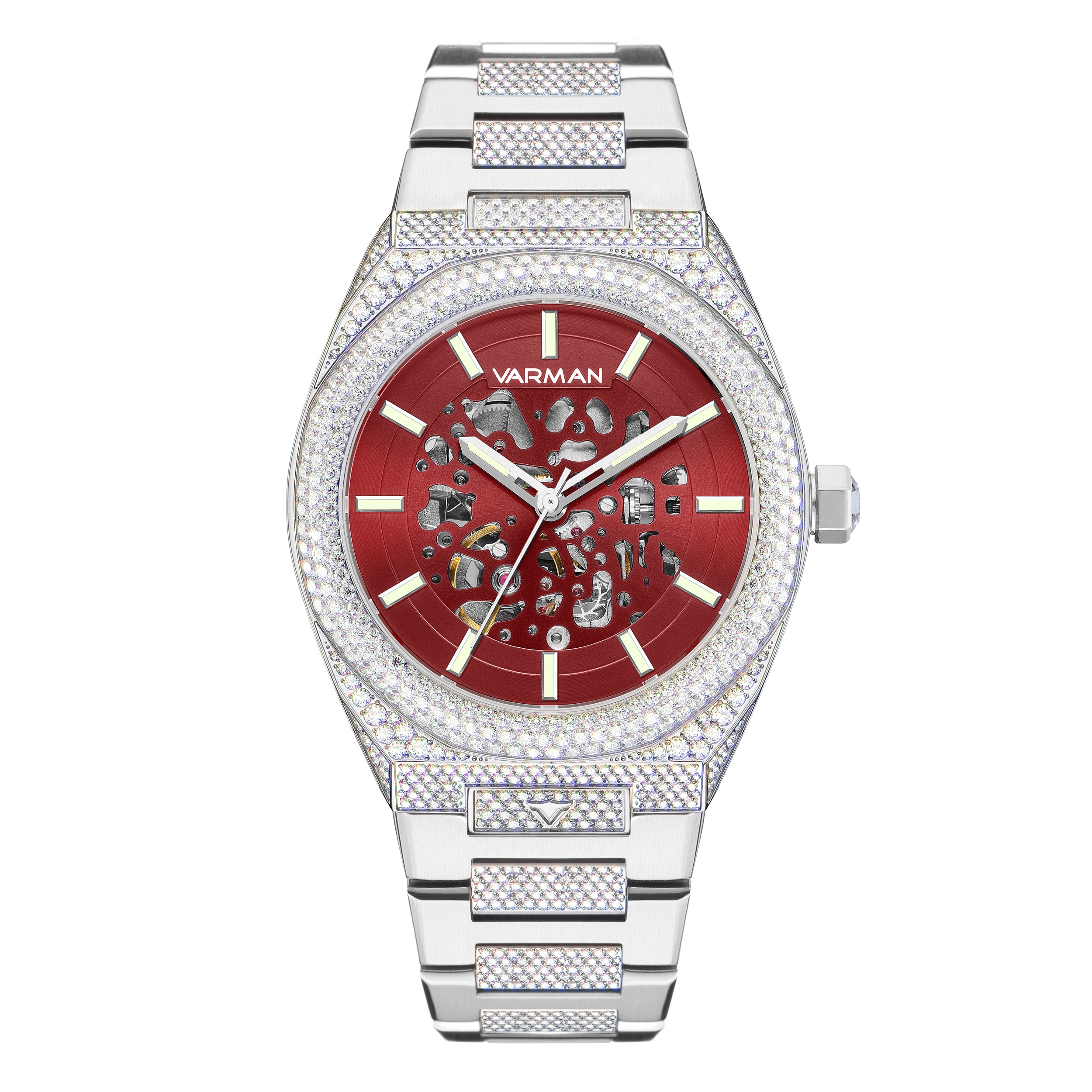 The King Majestic Red-Silver